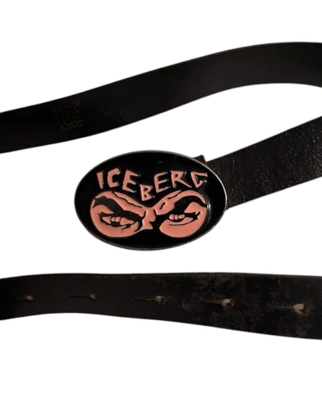 Iceberg VINTAGE LEATHER BELT Size ONE SIZE - 1 Thumbnail