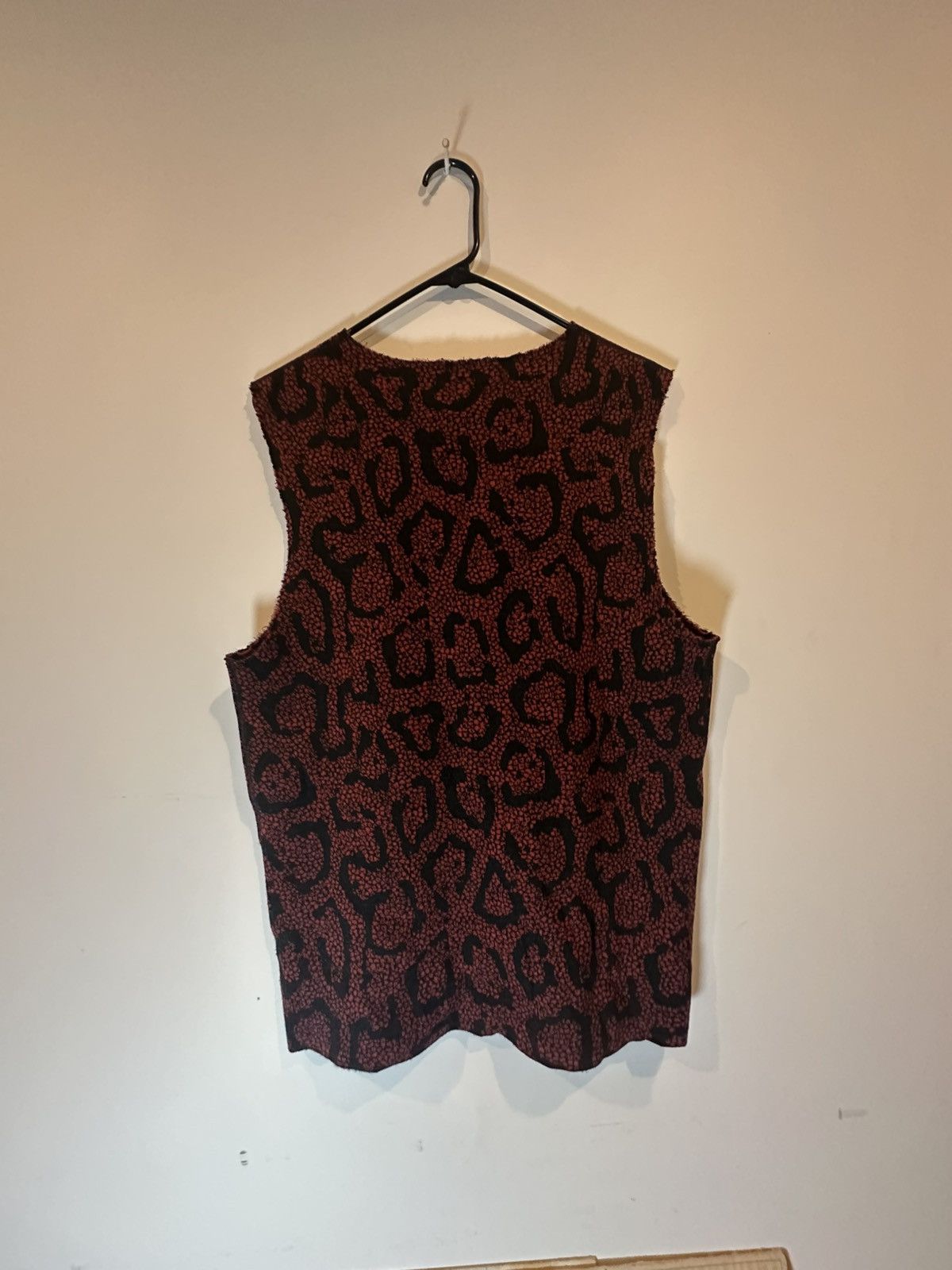 Lanvin Lanvin Leopard-pattern Jacquard Sleeveless Sweater Size US M / EU 48-50 / 2 - 3 Thumbnail