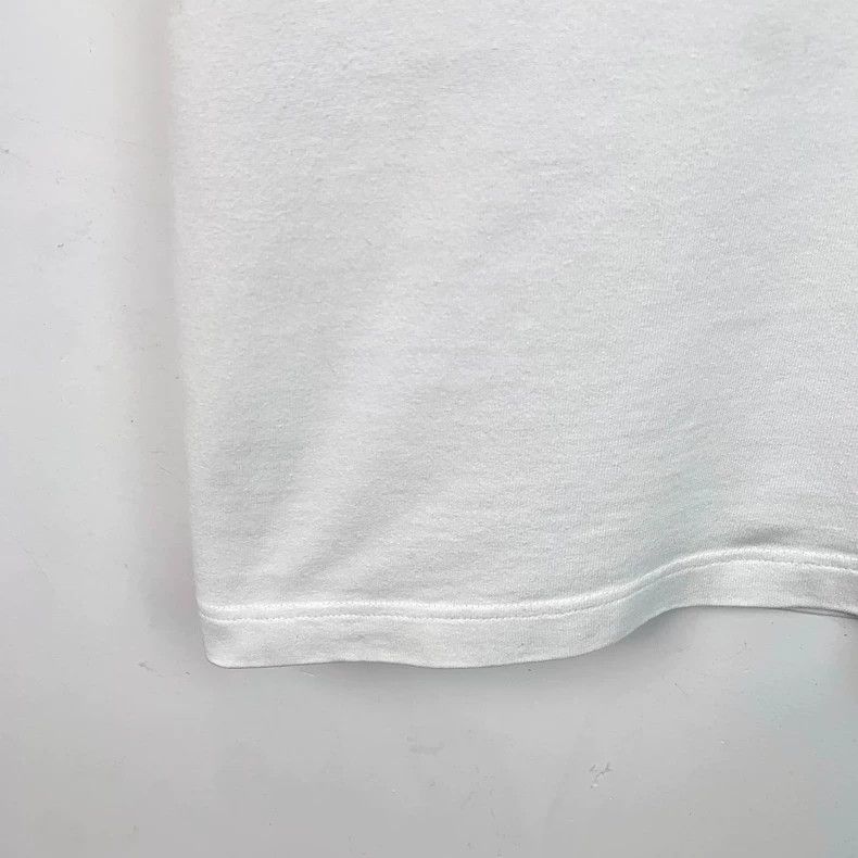 Louis Vuitton Louis Vuitton White logo monogrammed cotton crewneck short Size US M / EU 48-50 / 2 - 5 Thumbnail