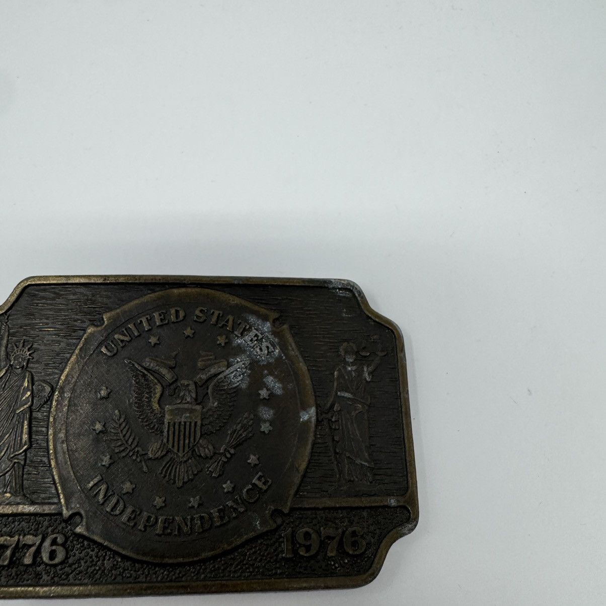 Vintage Vintage 1976 United Stated USA Bicentennial Belt Buckle Size ONE SIZE - 2 Thumbnail