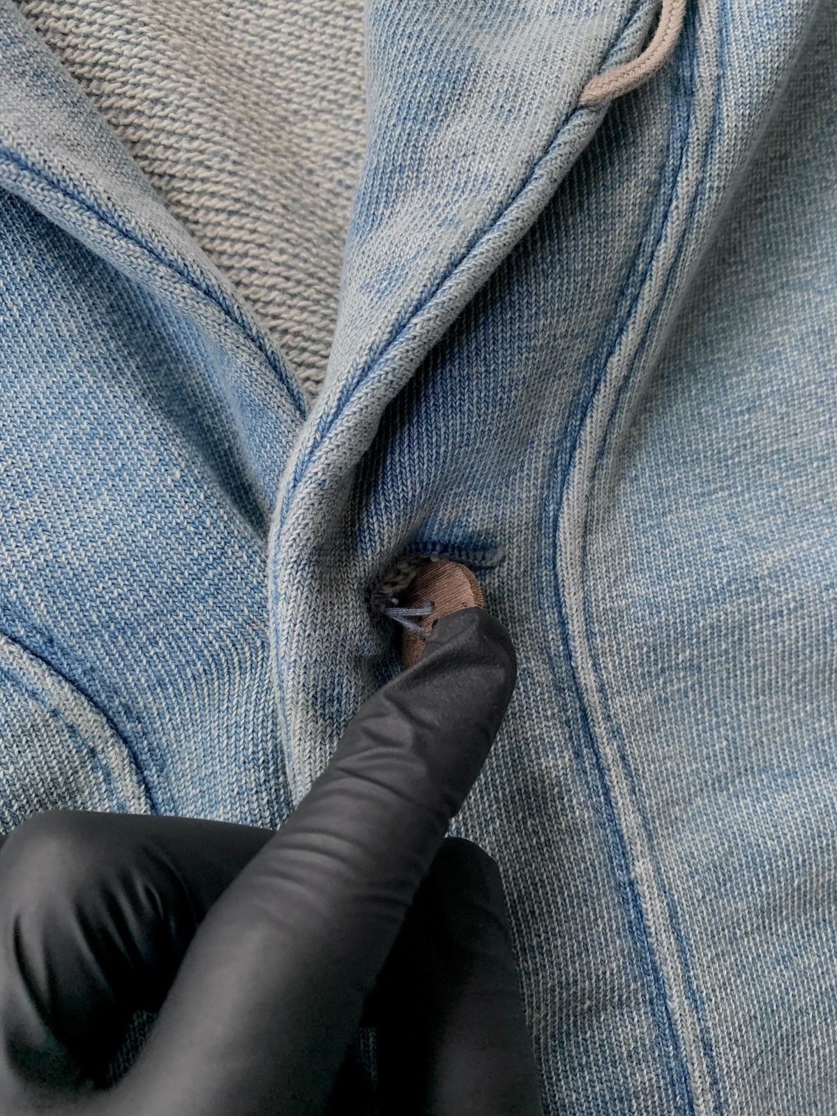 Kapital Kountry FREE TAX! Distressed Elbow Patch Denim Jacket Size US M / EU 48-50 / 2 - 13 Thumbnail
