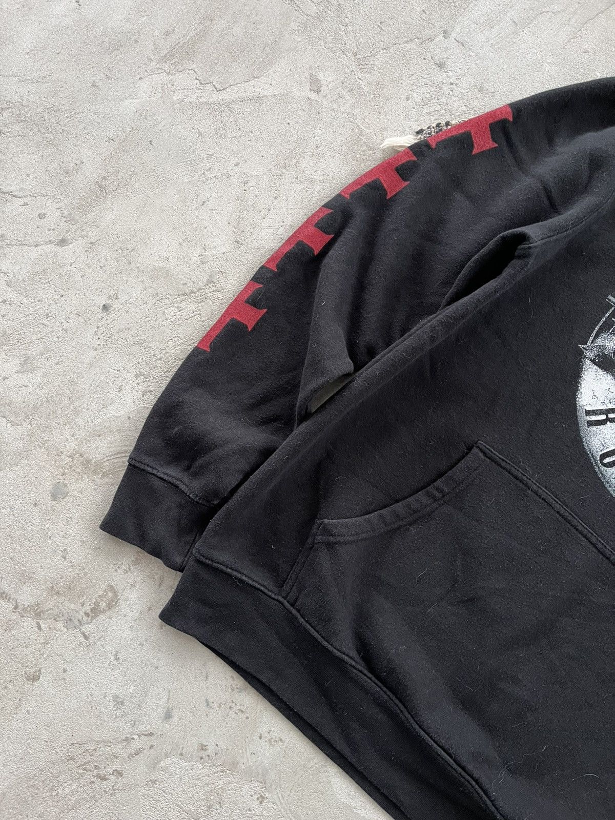 Guns N' Roses Vintage Guns N’Rose Tour Black Multi Logo Y2K Rock Hoodie Size US M / EU 48-50 / 2 - 8 Thumbnail