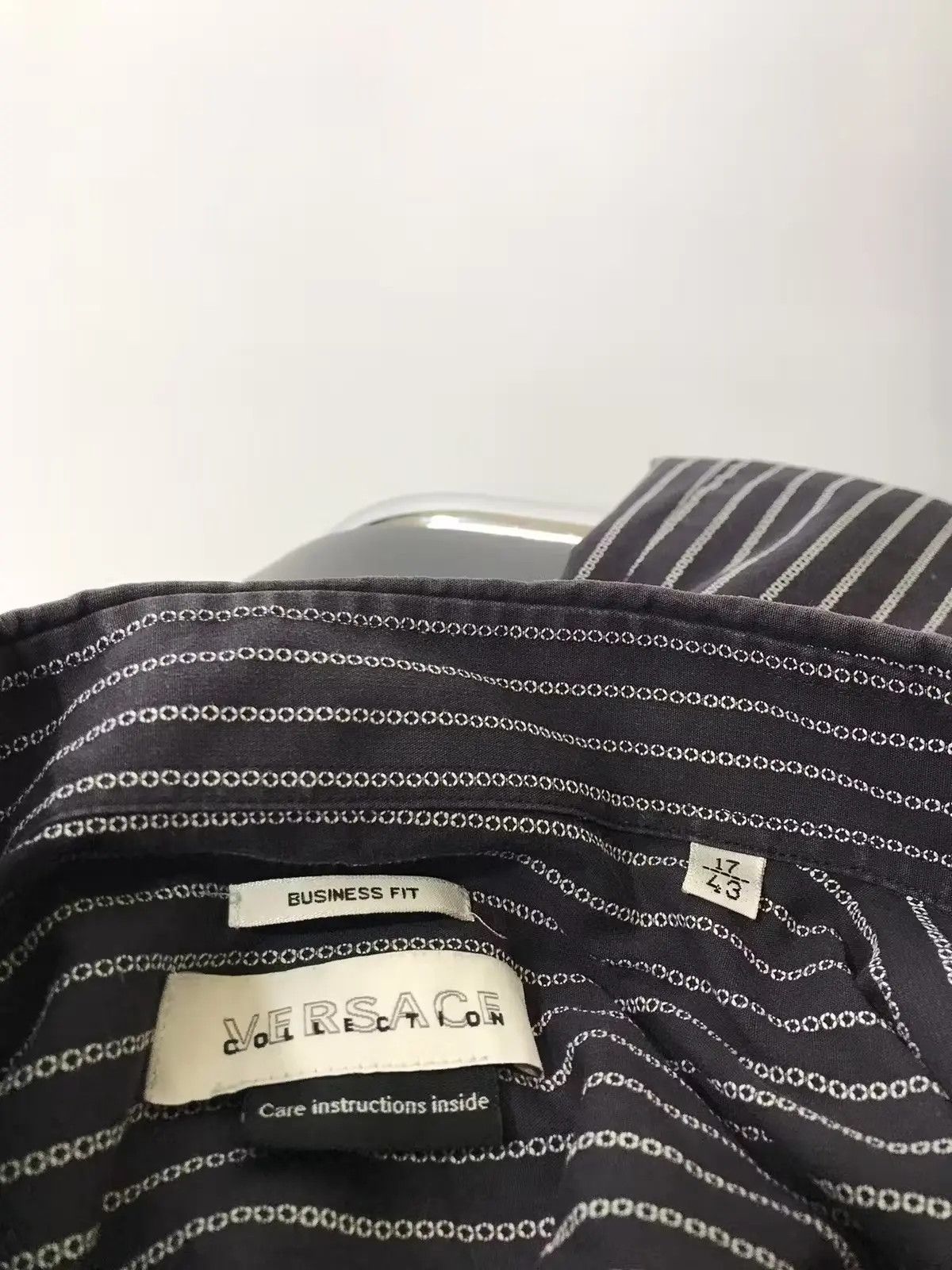 Versace × Vintage Versace shirt size 17/43 Size US L / EU 52-54 / 3 - 4 Thumbnail
