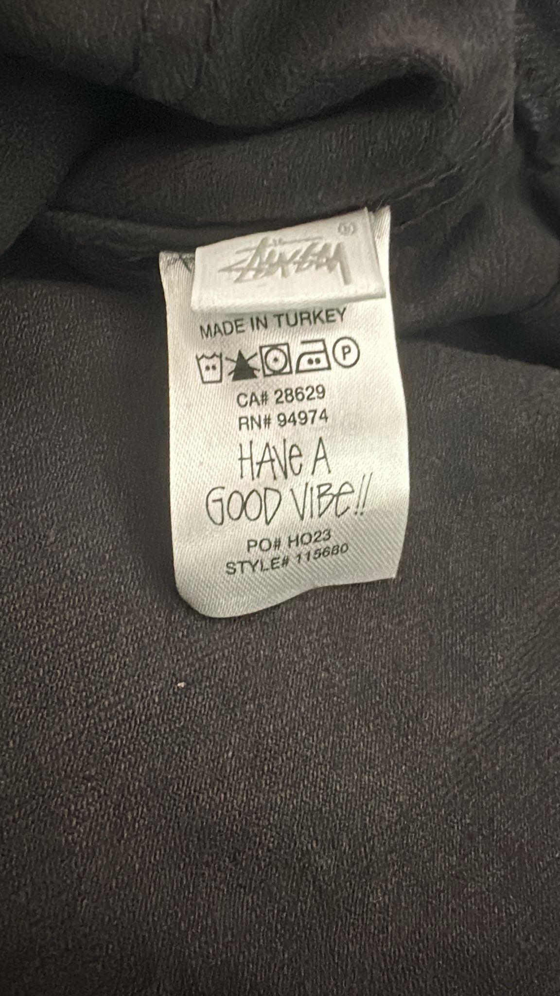 Stussy × Vintage Stüssy HO23 Zip Work Jacket “Black” Size US M / EU 48-50 / 2 - 8 Thumbnail