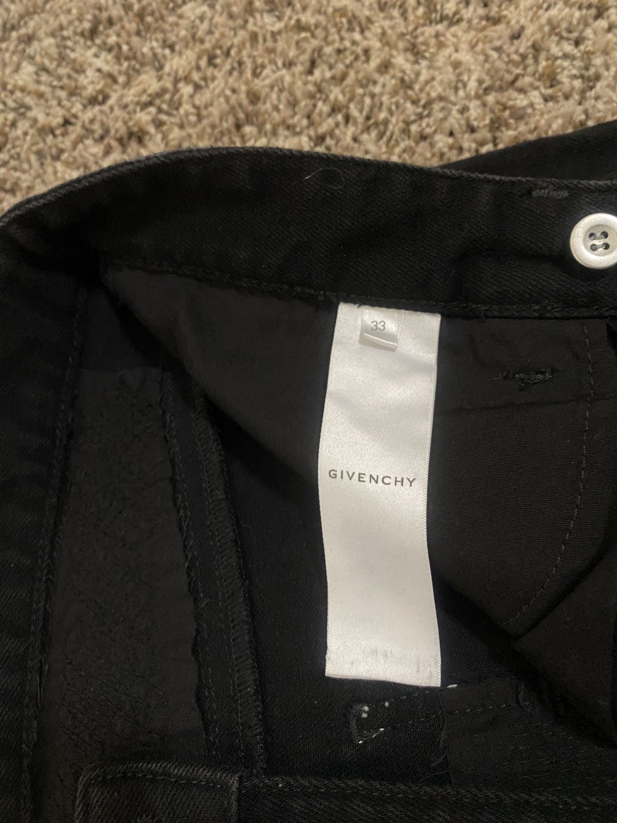 Givenchy Givenchy Matthew Williams Distressed Boro Denim Jeans 35 Size US 33 - 7 Thumbnail