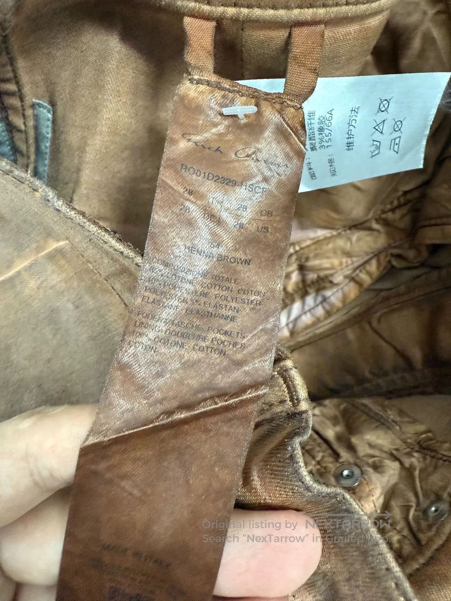 Rick Owens Rick Owens Flared Pants for Sale. Size US 28 / EU 44 - 8 Thumbnail