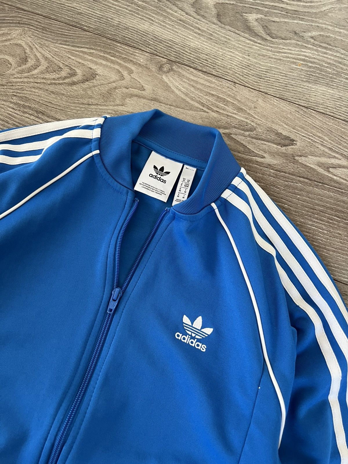 Adidas Adidas White Tags Avant Garde Three Stripes Y2K Zip Jacket Size US M / EU 48-50 / 2 - 8 Thumbnail