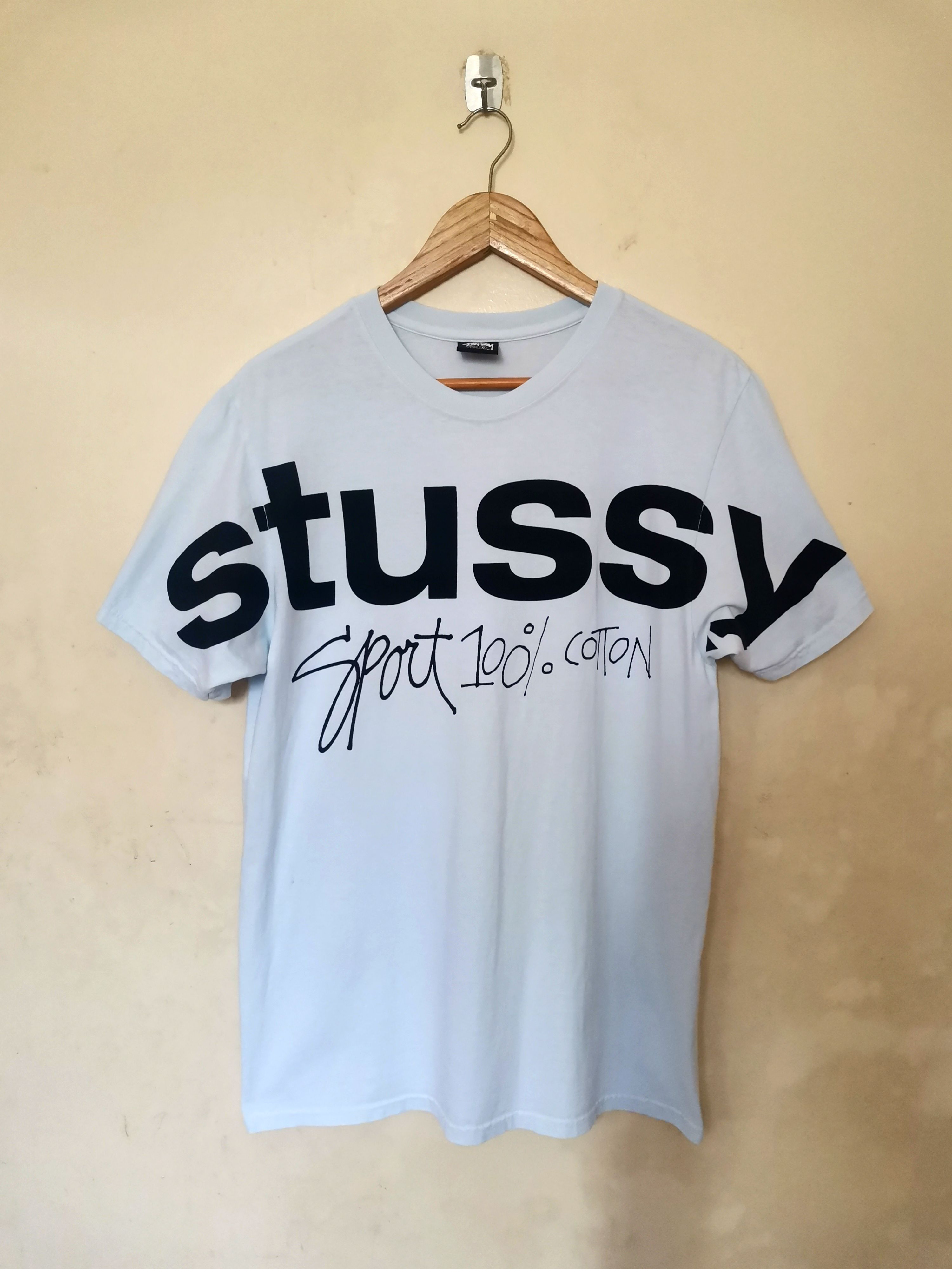 Stussy Stussy Sport Big Spell Out Logo Sport 100% Cotton Size US S / EU 44-46 / 1 - 1 Thumbnail