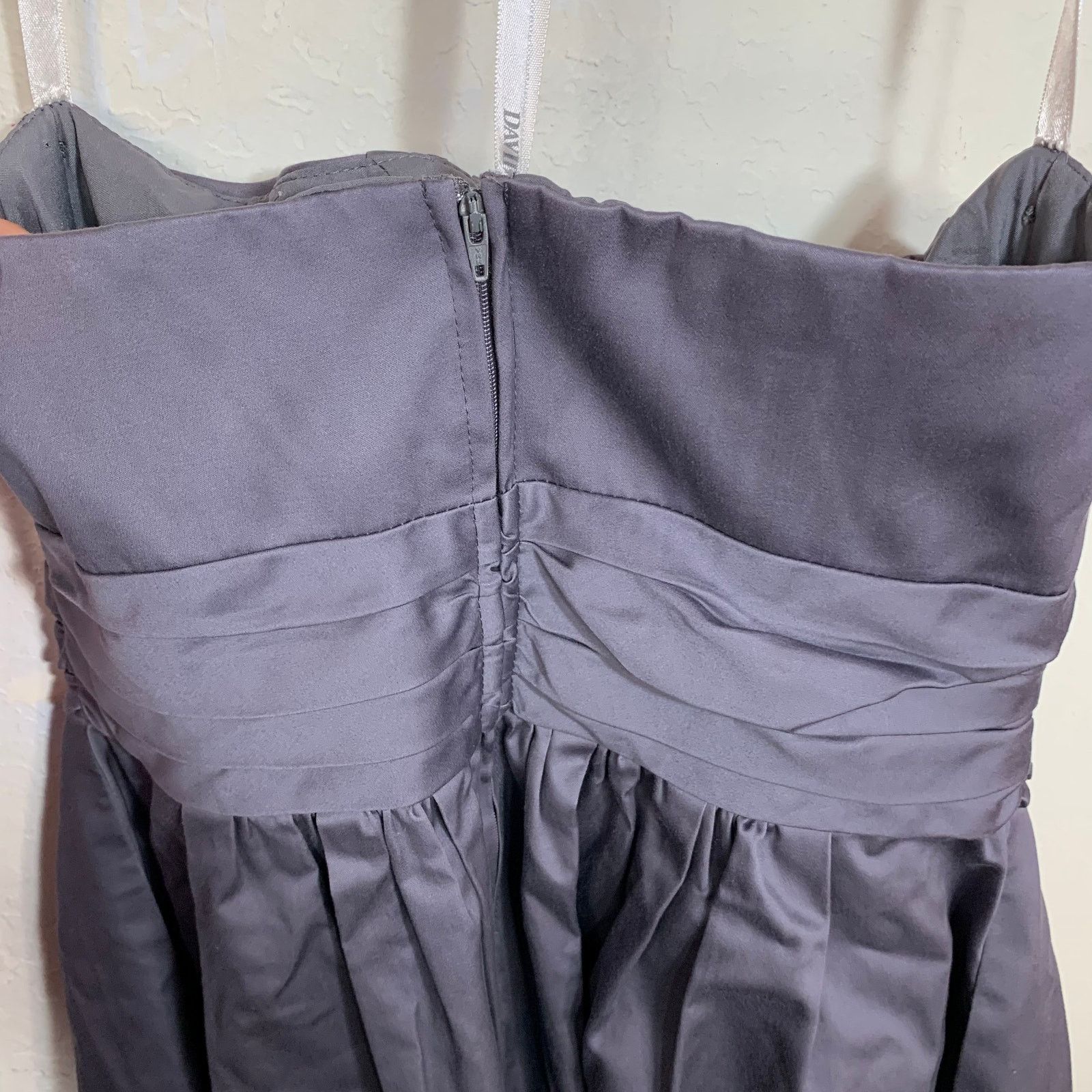 Other David’s Bridal grey dress Size 8 Size M / US 6-8 / IT 42-44 - 8 Thumbnail
