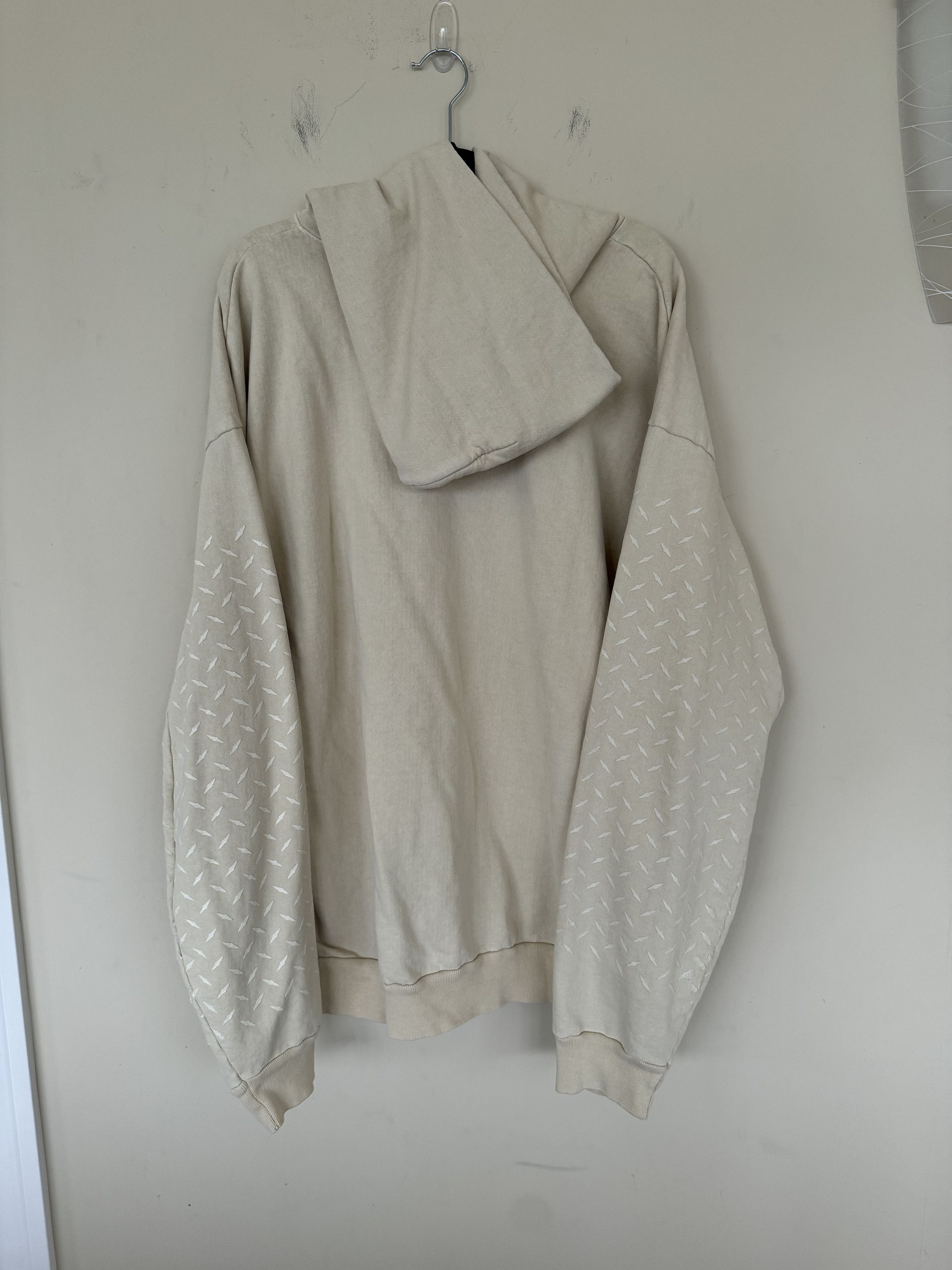 Billy Hill Billy Hill Auto Asylum Beige Hoodie Size US XXL / EU 58 / 5 - 6 Thumbnail