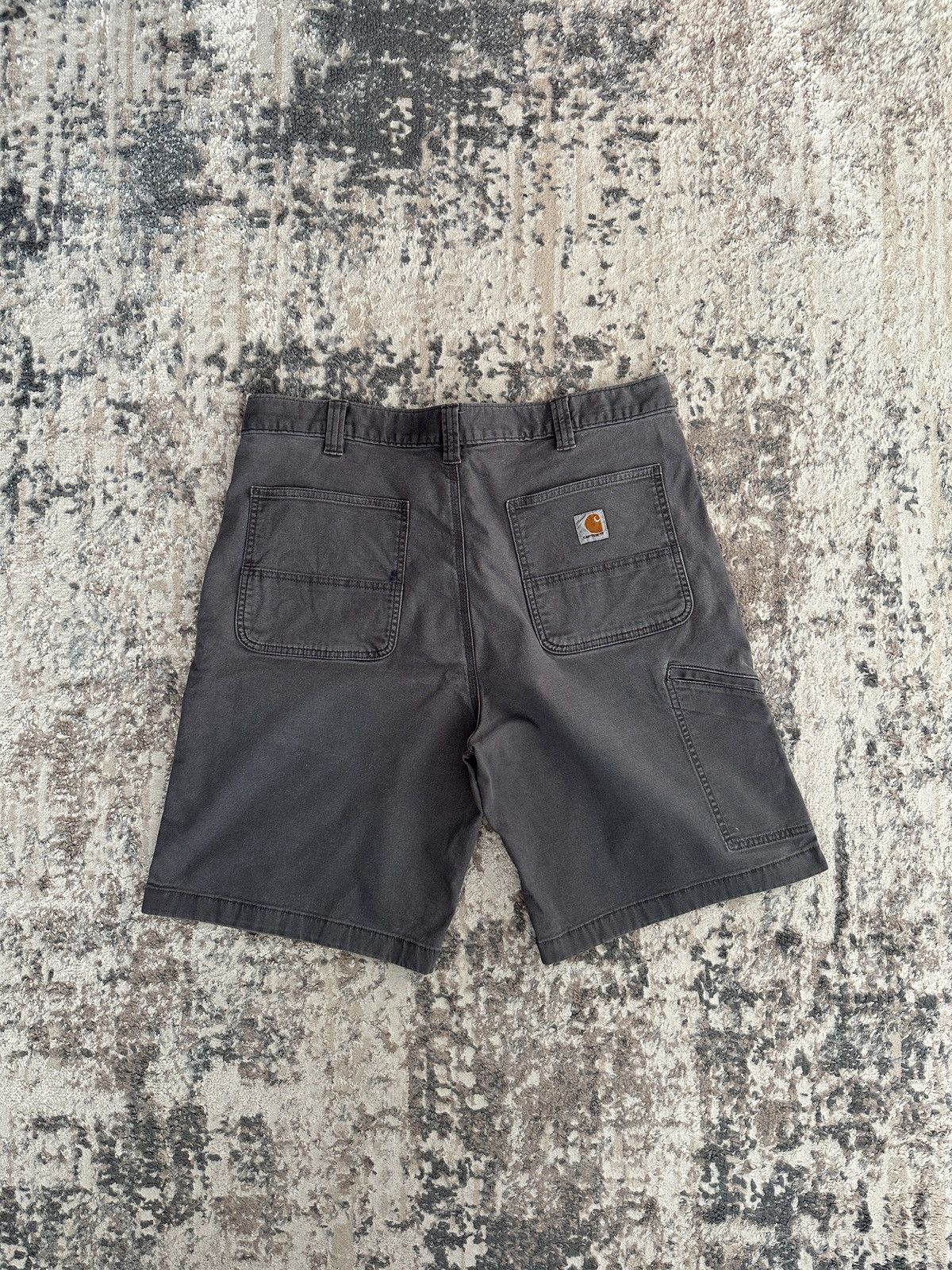 Carhartt Carhartt Shorts, Men's Canvas Relaxed Fit, Size 38 in Gray Size US 38 / EU 54 - 1 Thumbnail