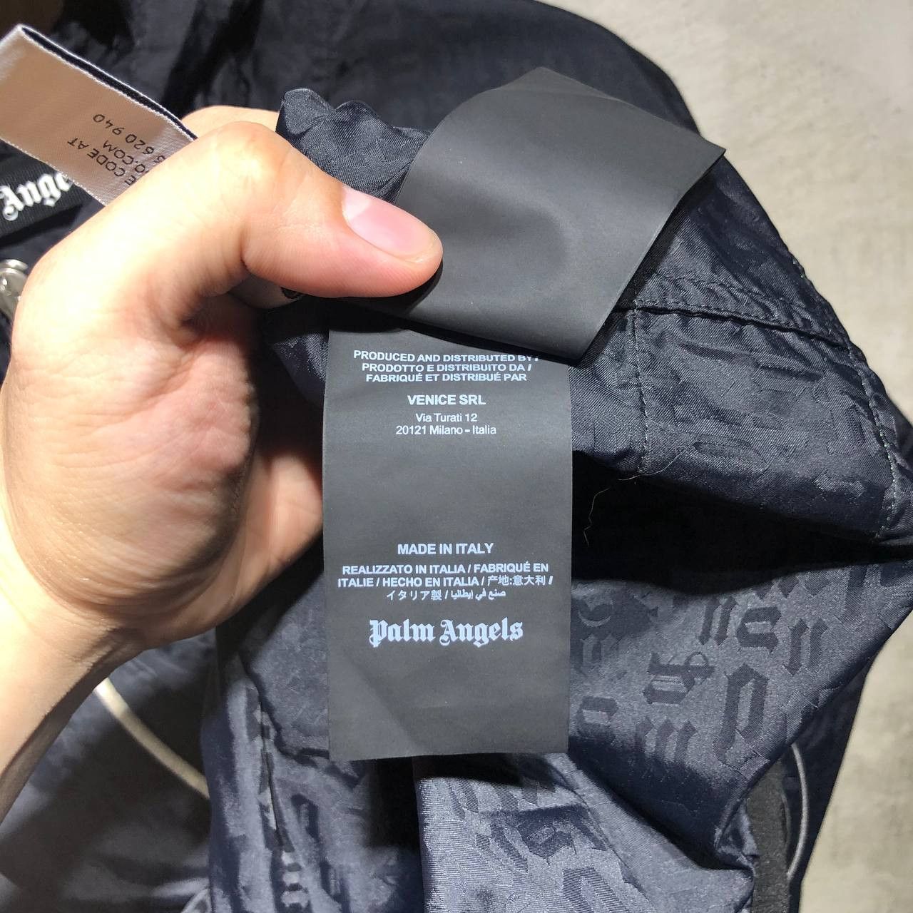 Palm Angels Palm Angels Monogram AOP zip up windbreaker jacket Size US XXL / EU 58 / 5 - 20 Thumbnail
