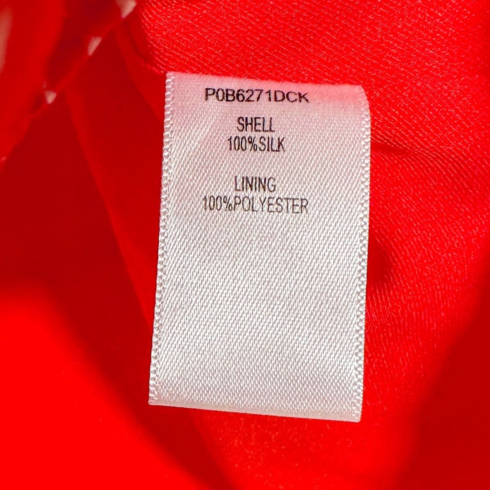 Parker Parker Ruffle Shoulder Top Red Aurora, EUC, Medium MSRP $318 Size M / US 6-8 / IT 42-44 - 10 Thumbnail