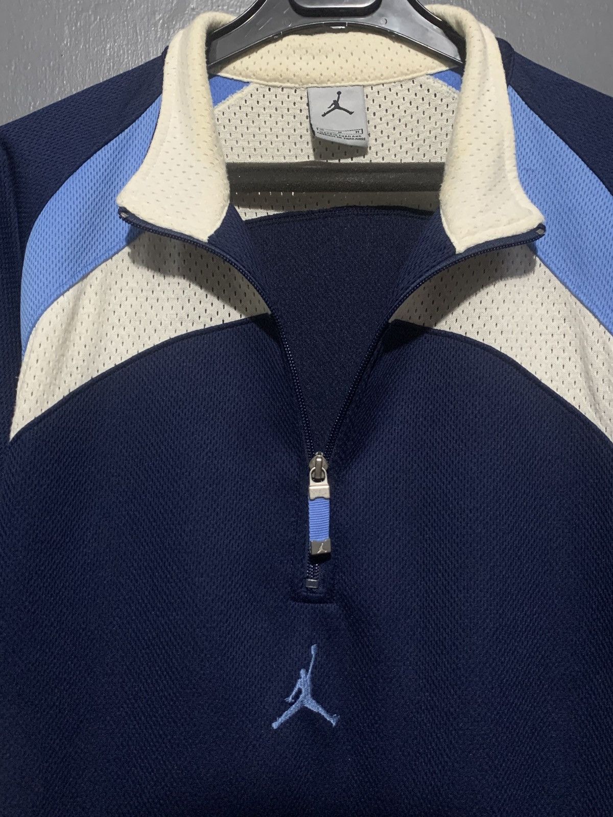Jordan Brand × Vintage Y2K JORDAN WARMUP JERSEY Size US L / EU 52-54 / 3 - 2 Thumbnail