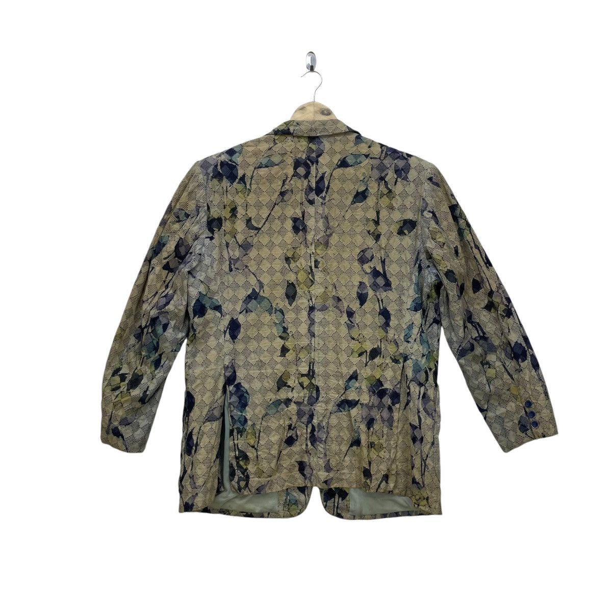 Yohji Yamamoto Vintage Pacthwork Mesh Jacket Size US M / EU 48-50 / 2 - 2 Thumbnail