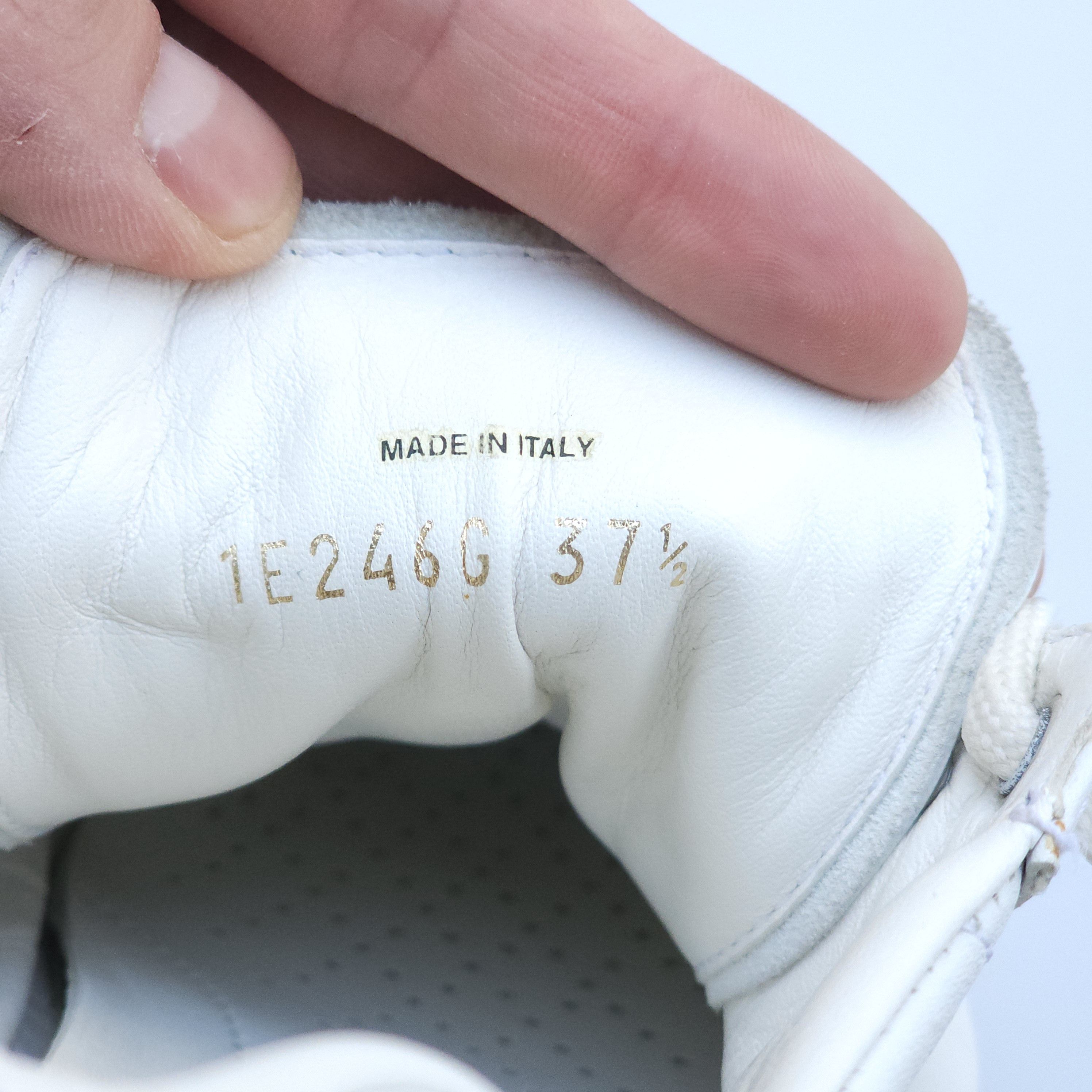 Prada Prada Leather Trainers made in Italy Womens EUR 37,5 US 7,5 Size US 7.5 / IT 37.5 - 5 Thumbnail