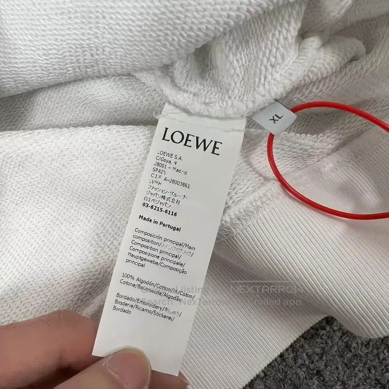 Loewe Loewe Embroidered Logo Sweatshirt XL Size. Size US XL / EU 56 / 4 - 7 Thumbnail