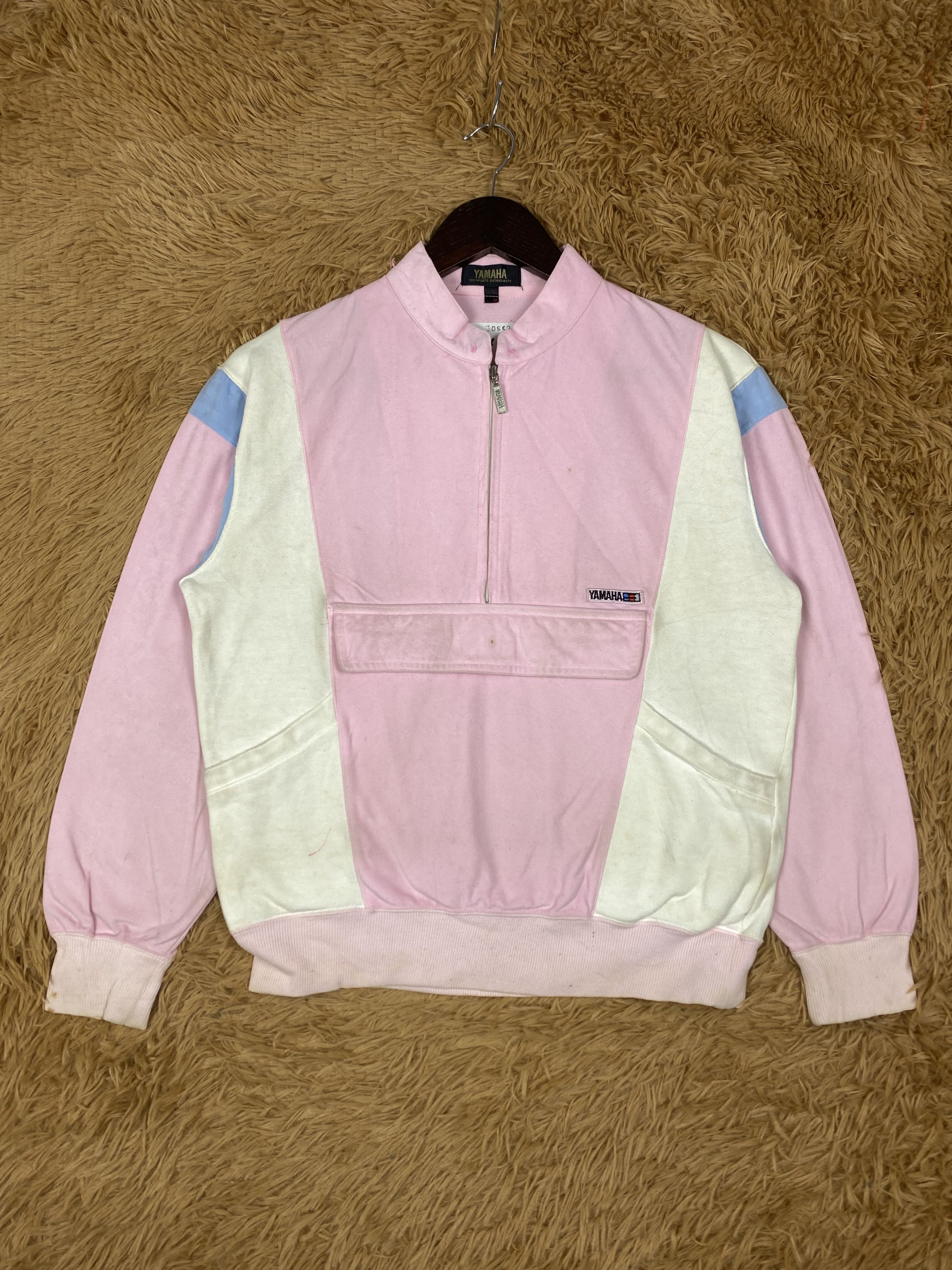 Yamaha Vintage Yamaha Halfzipper Jacket DJ0582 Size US M / EU 48-50 / 2 - 1 Thumbnail
