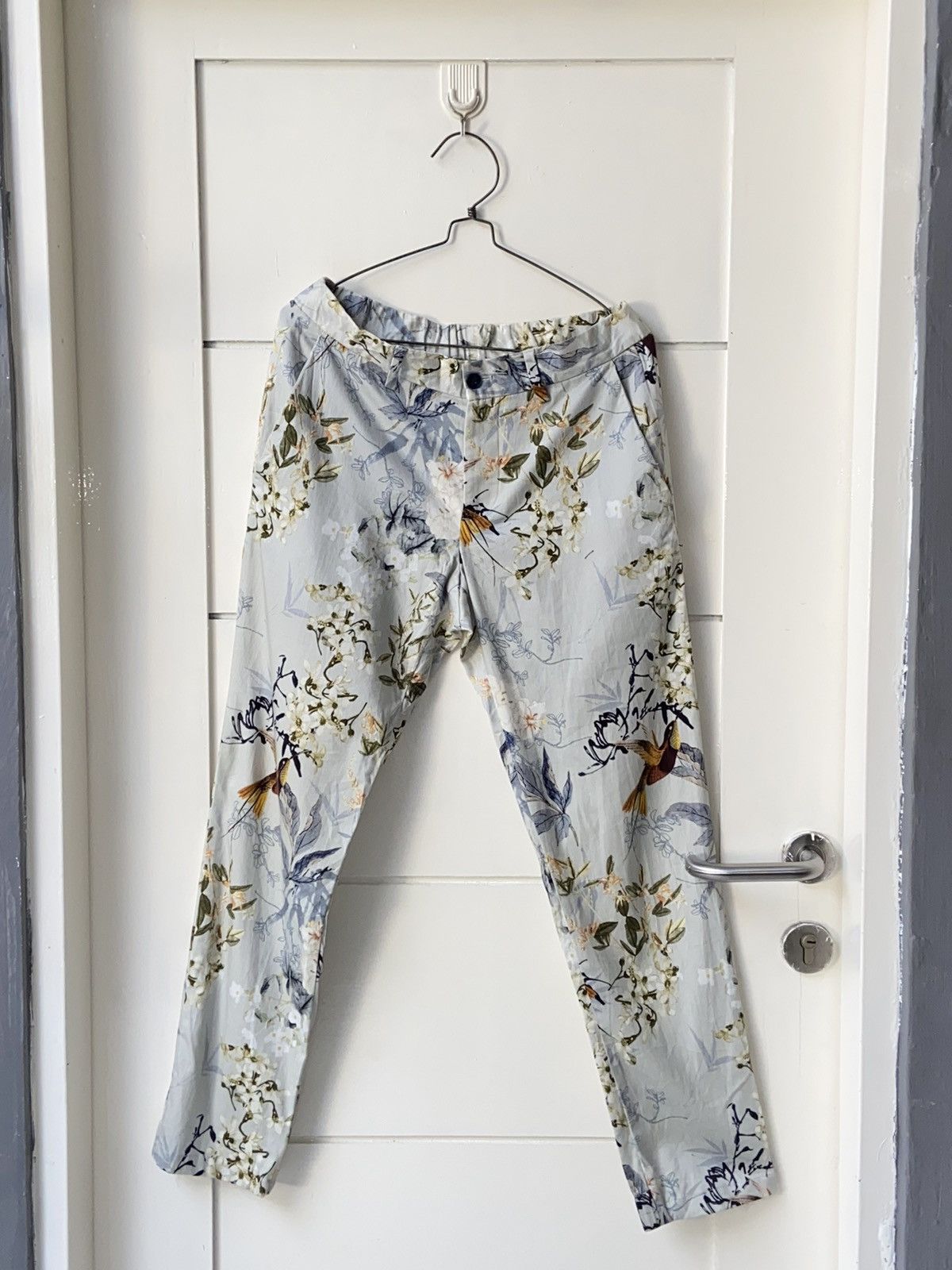 Zara ZARA MAN Flower Patterned Pants Size US 26 / EU 42 - 13 Thumbnail