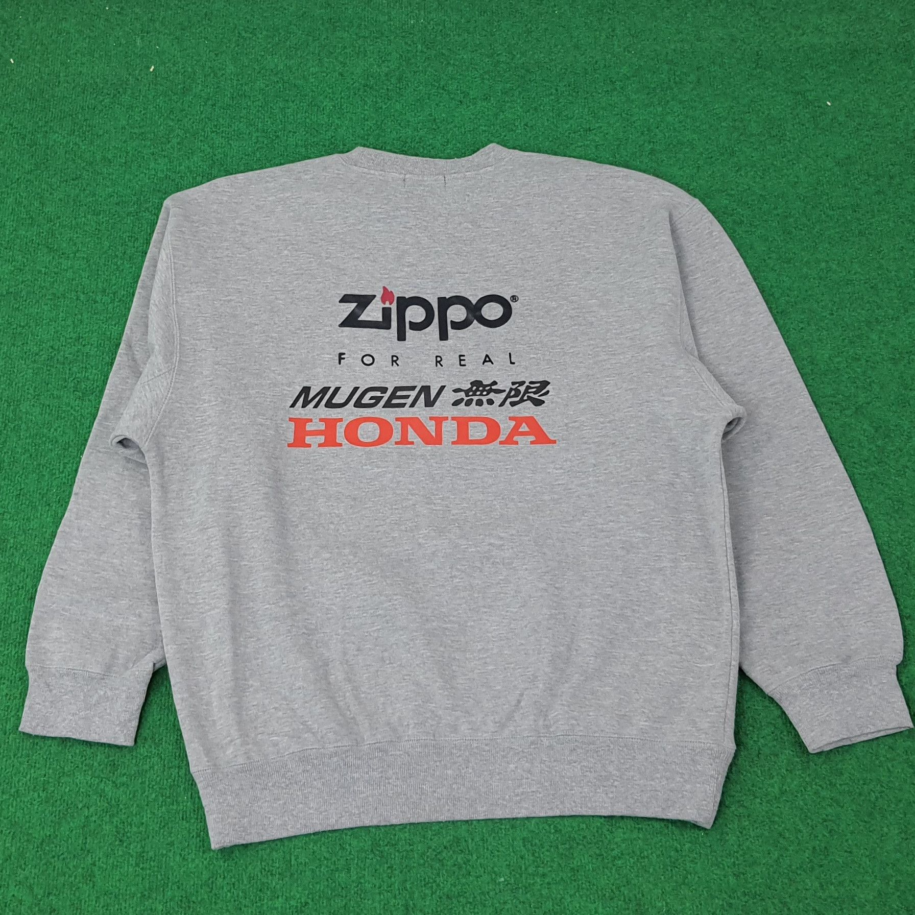 Japanese Brand Vintage Zippo x Custom Mugen HONDA Sports Sweatshirt C247N15 Size US L / EU 52-54 / 3 - 1 Thumbnail