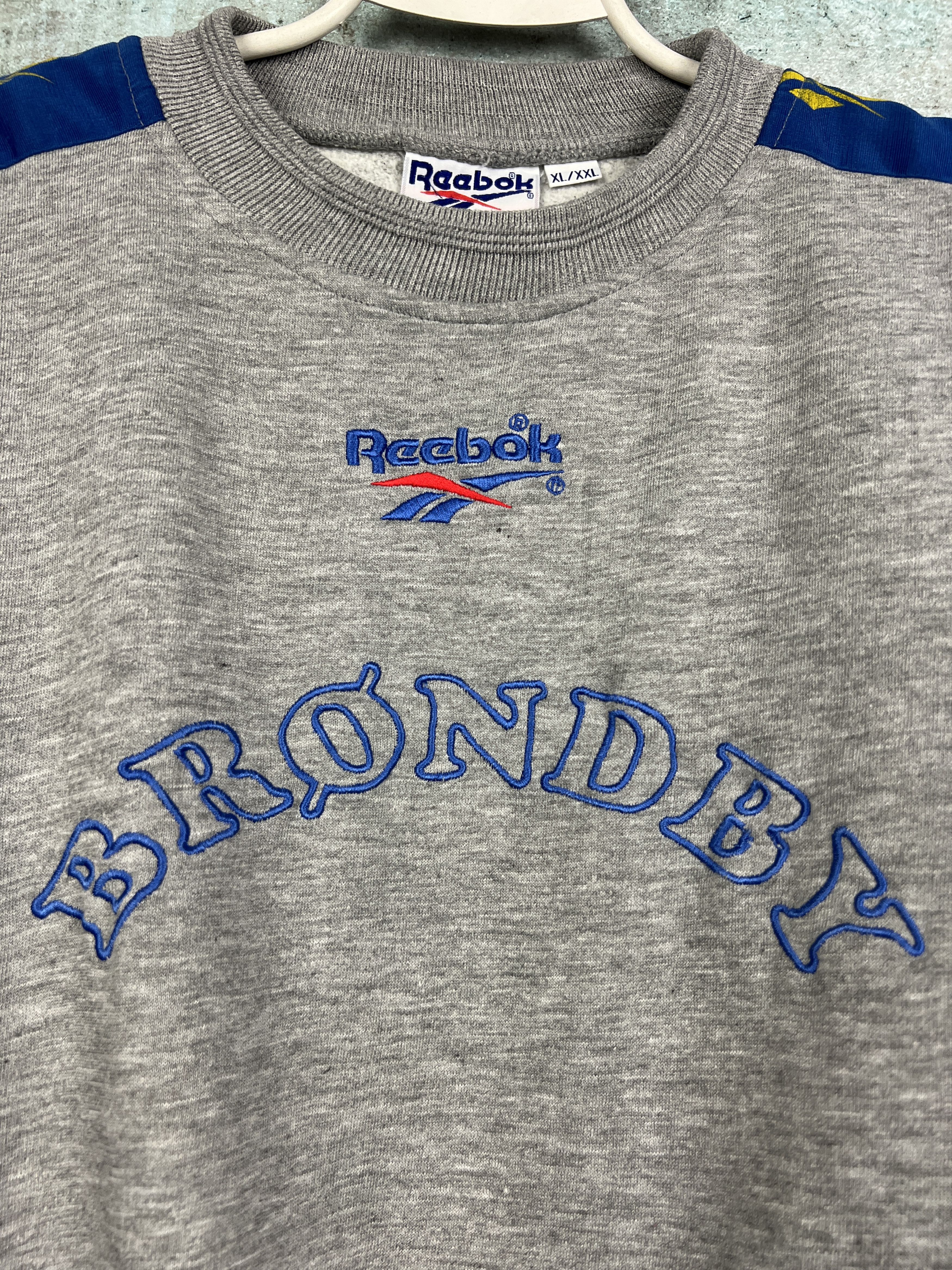 Reebok Vintage 90's Brondby Football Sweatshirt Soccer Track Top Size US XXL / EU 58 / 5 - 3 Thumbnail
