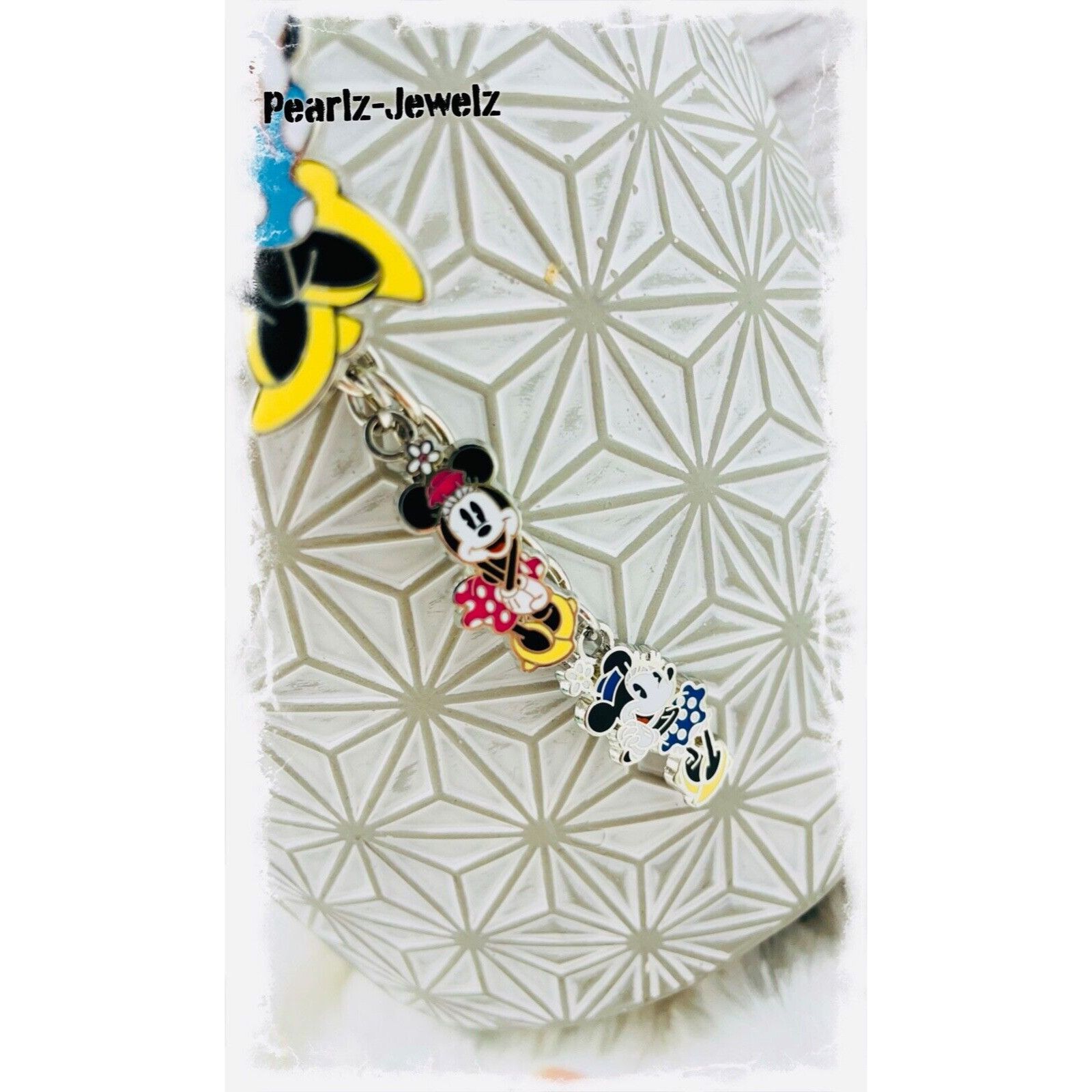 Disney Disney Minnie Mouse Multi Dangle Charm KeyChain NWT Size ONE SIZE - 3 Thumbnail