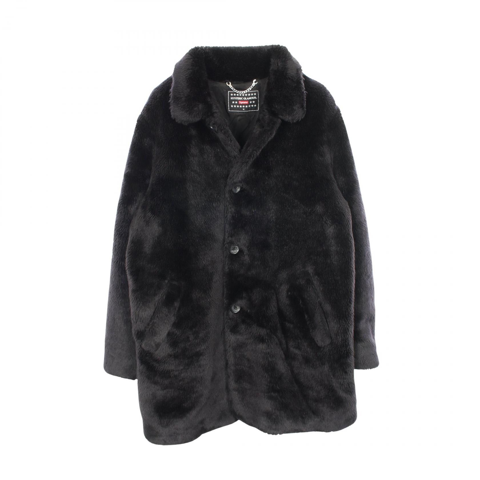 Supreme Supreme Supreme Faux Fur Coat Plastic / Synthetic Outerwear DUTY FREE for USA Size ONE SIZE - 1 Thumbnail