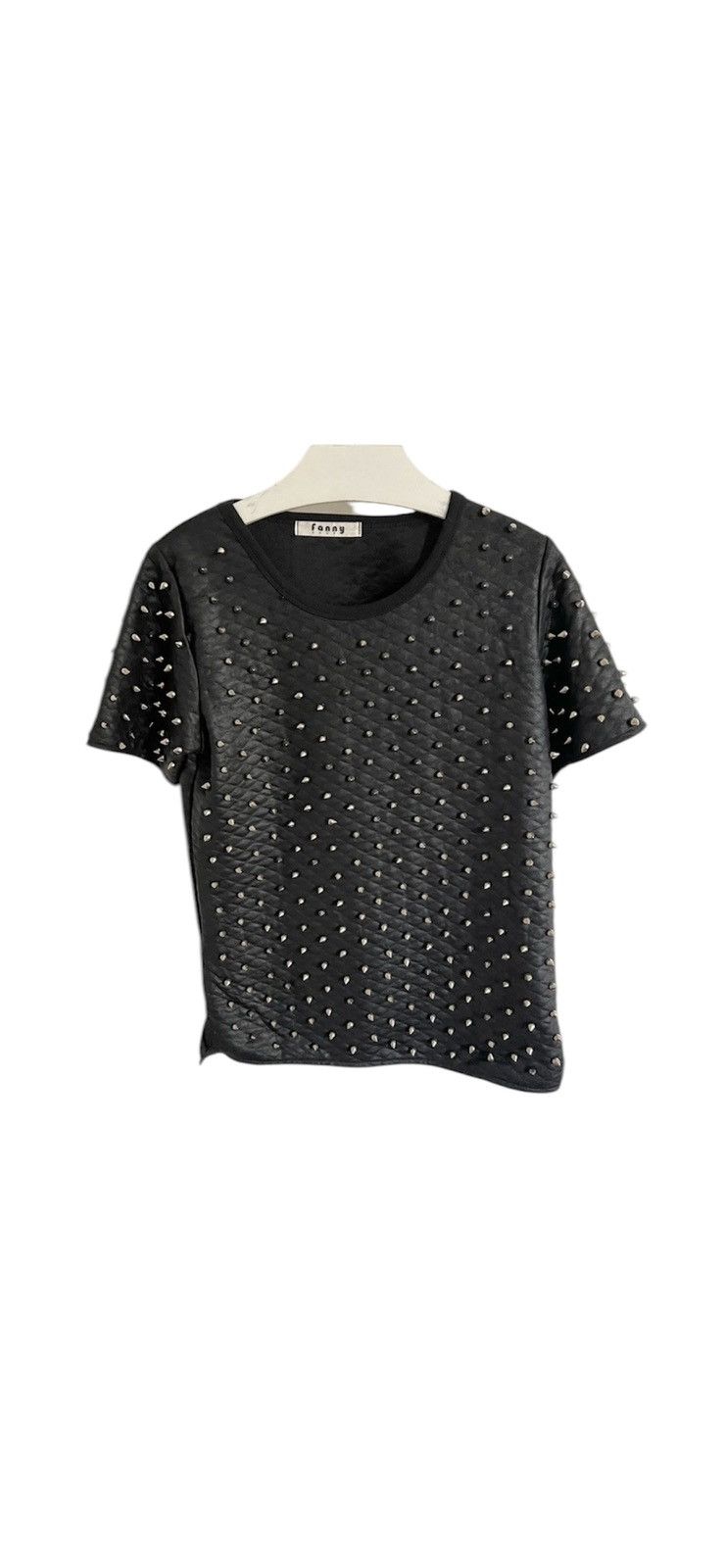 Japanese Brand Y2K Top T-Shirt Spikes Thorns Metal 2010 swag era dope junya Size US S / EU 44-46 / 1 - 1 Thumbnail