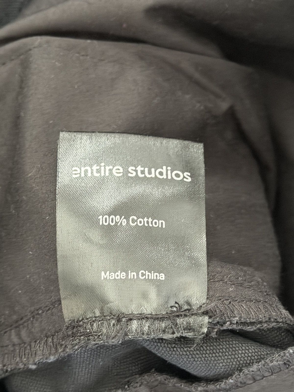 Entire Studios Entire Studios Heavy Canvas Wide Leg Cargo Pants 36 Size US 36 / EU 52 - 4 Thumbnail