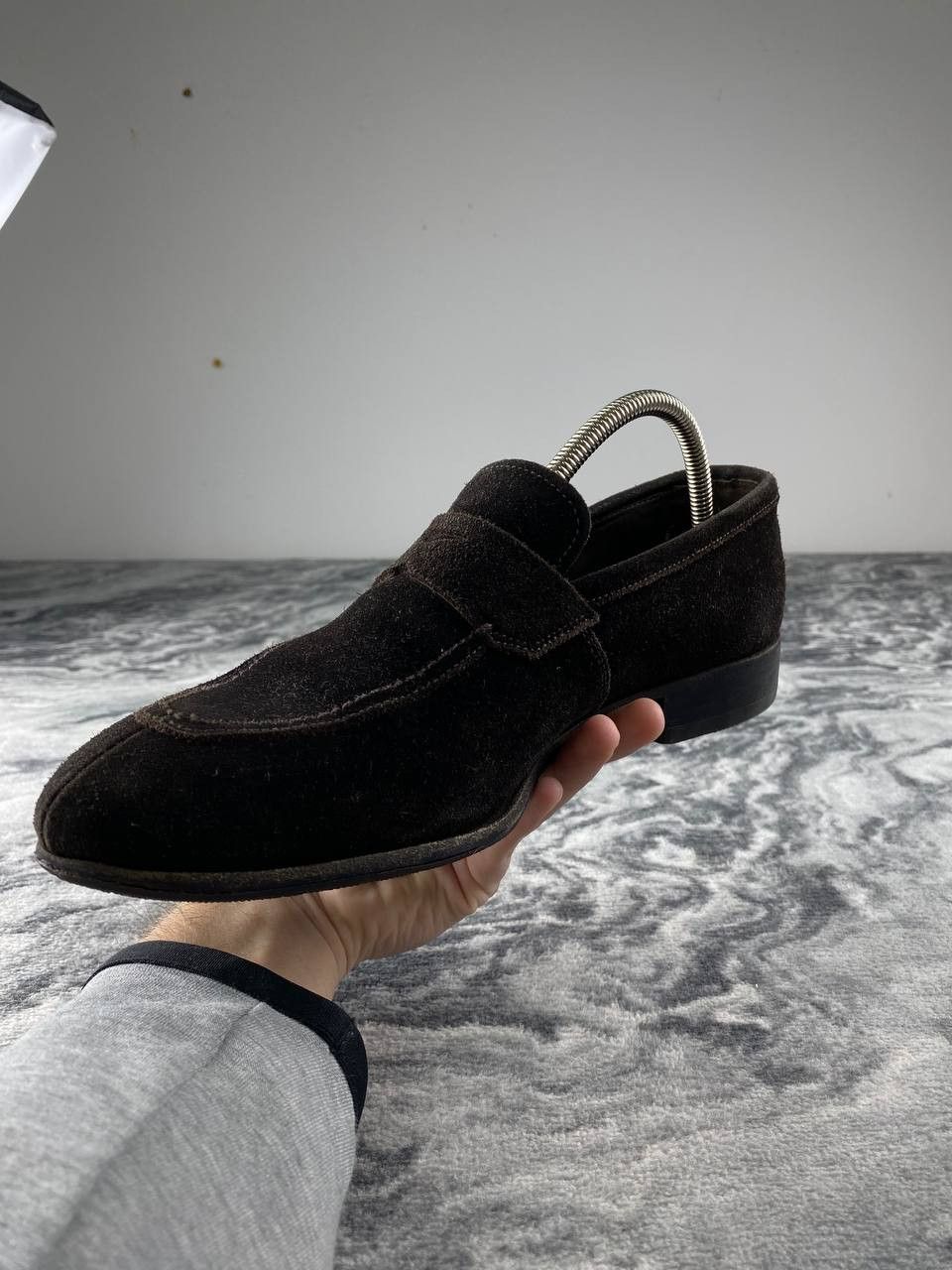 Prada Prada Penny Suede Loafers Size US 7.5 / EU 40-41 - 5 Thumbnail