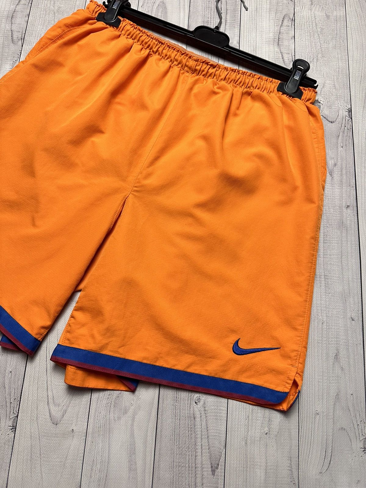 Other Vintage Nike Barcelona soccer shorts orange rare size L Size US 34 / EU 50 - 3 Thumbnail