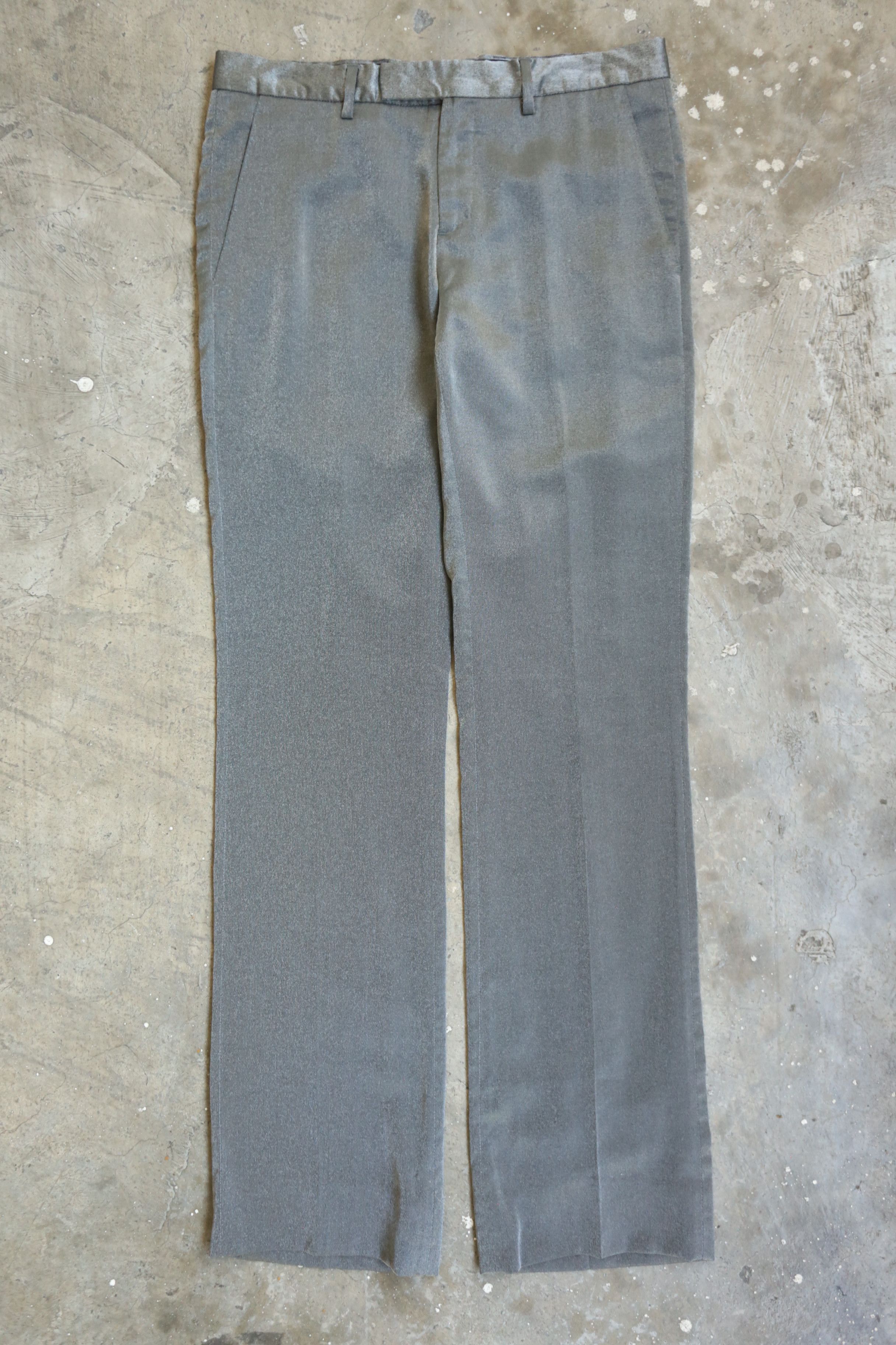 Dior Dior - Hedi Slimane - F/W 06 - Metallic Trousers Size US 30 / EU 46 - 1 Thumbnail