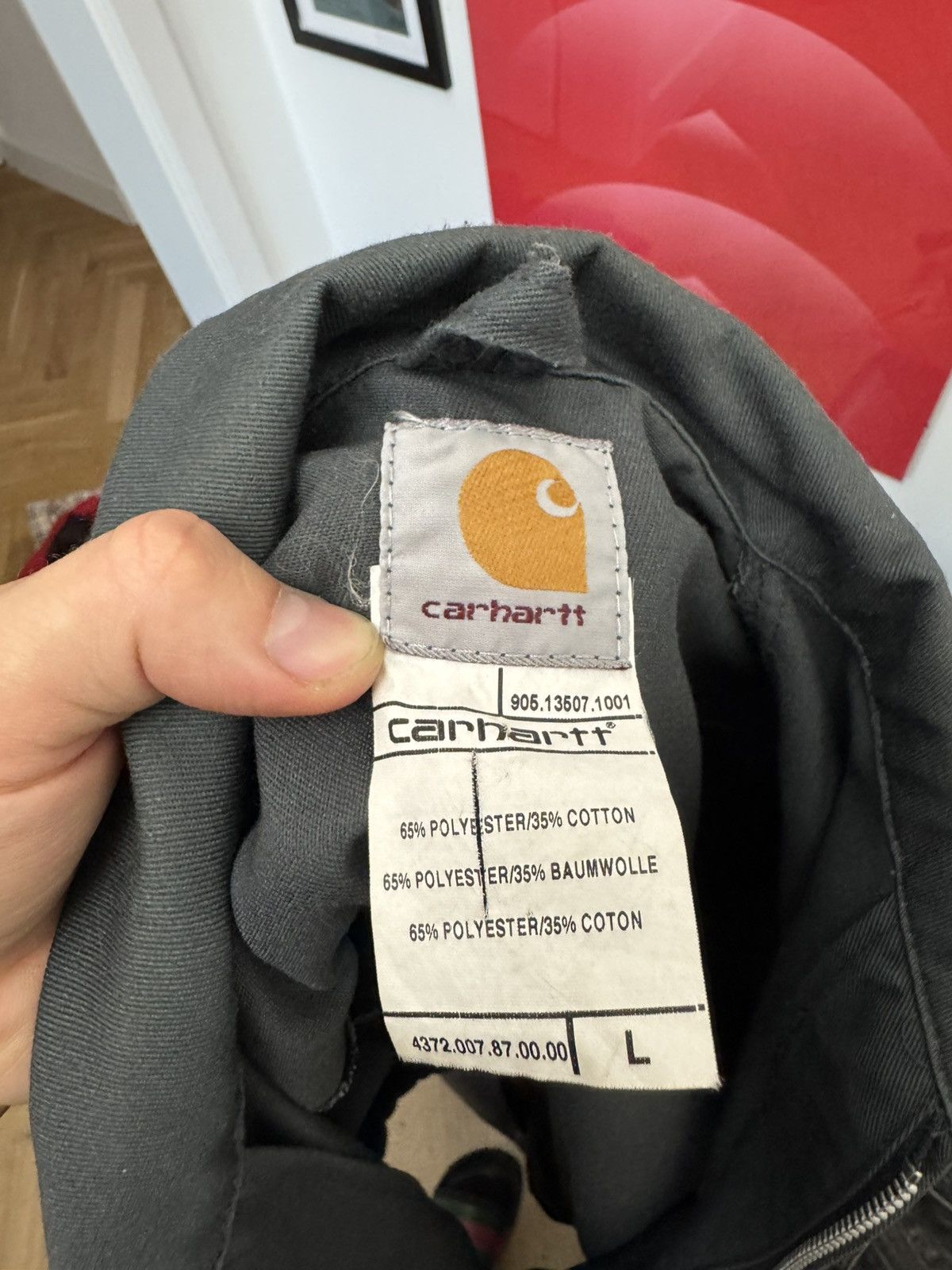 Carhartt Carhartt Workwear Detroit Jacket Gray Vintage Basic Hype Size US L / EU 52-54 / 3 - 5 Thumbnail