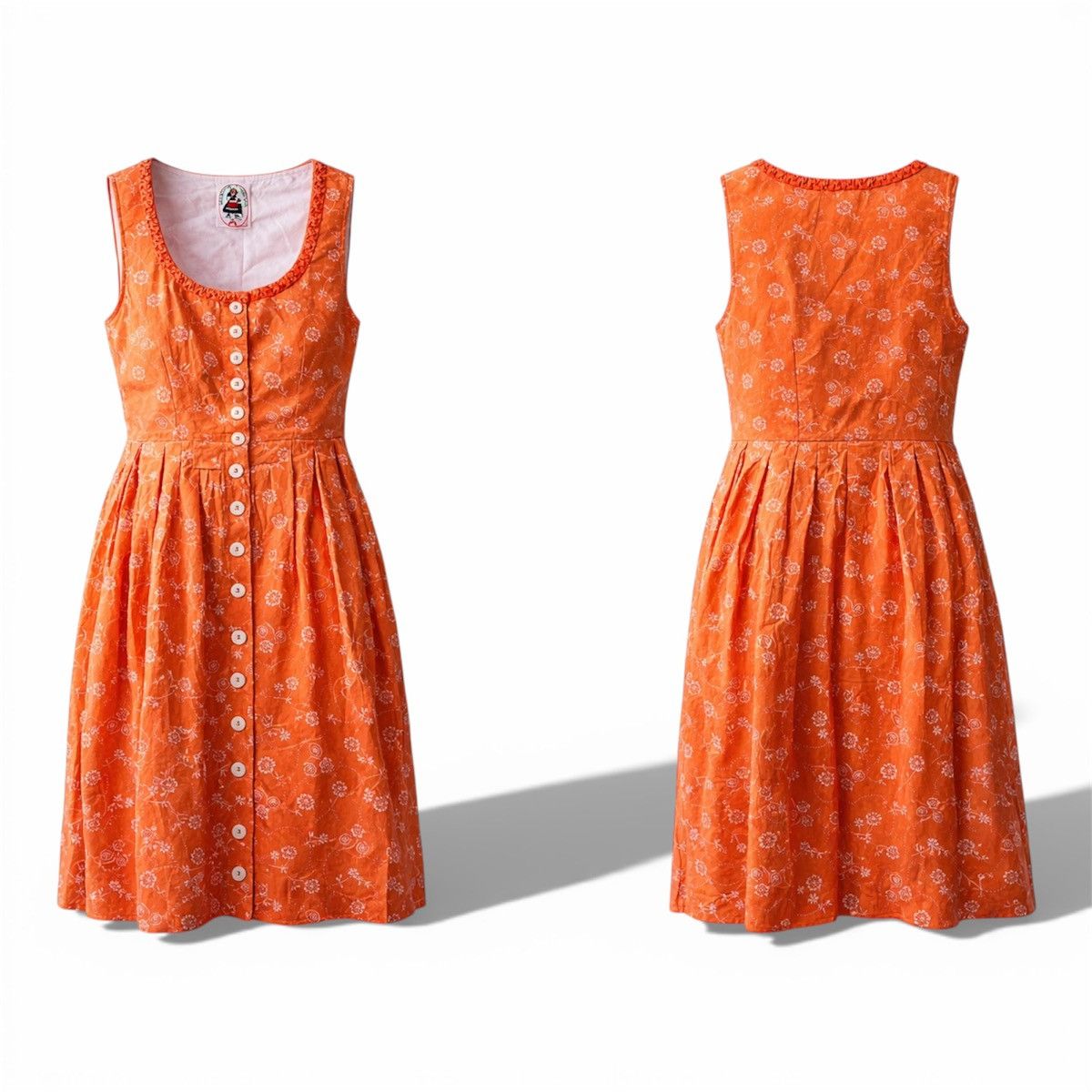 Vintage 1960/70/80 SALZBURGER DIRNDL TRADITION OKTOBERFEST DRESS L Size L / US 10 / IT 46 - 2 Thumbnail