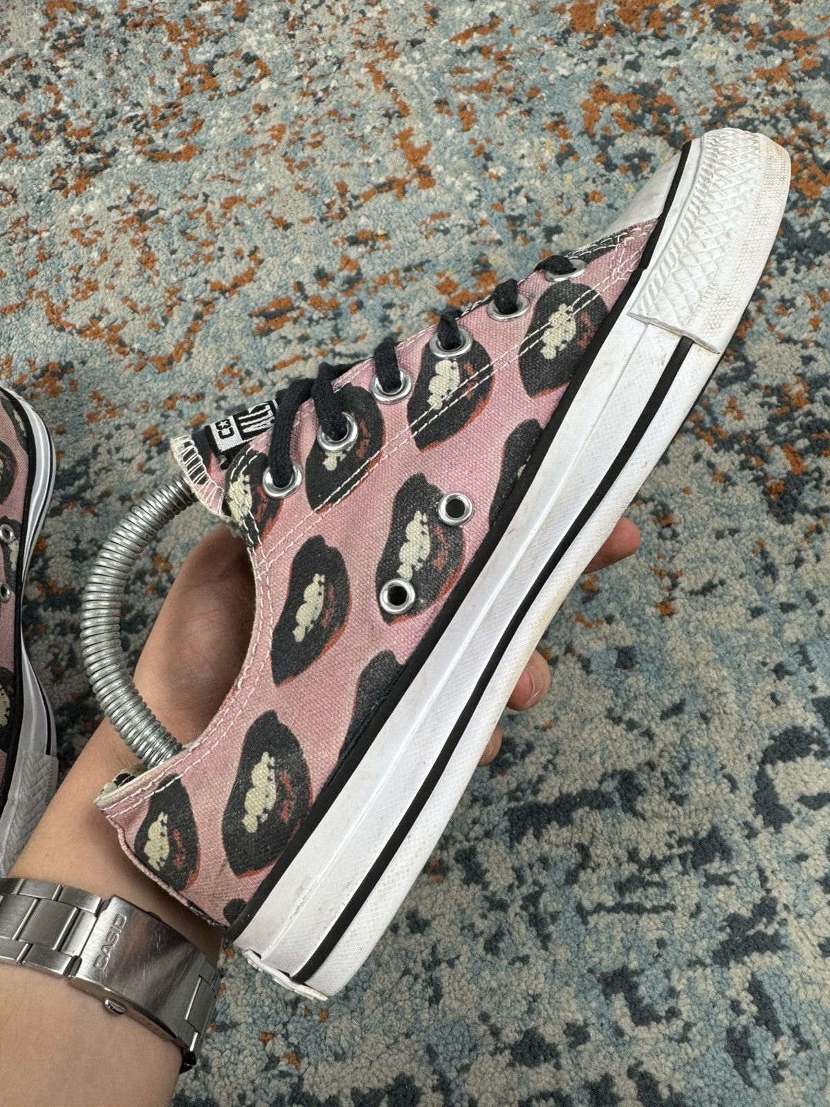 Converse Rare Vintage y2k Converse X Andy Warhol all-star chuck low Size US 7 / IT 37 - 7 Thumbnail
