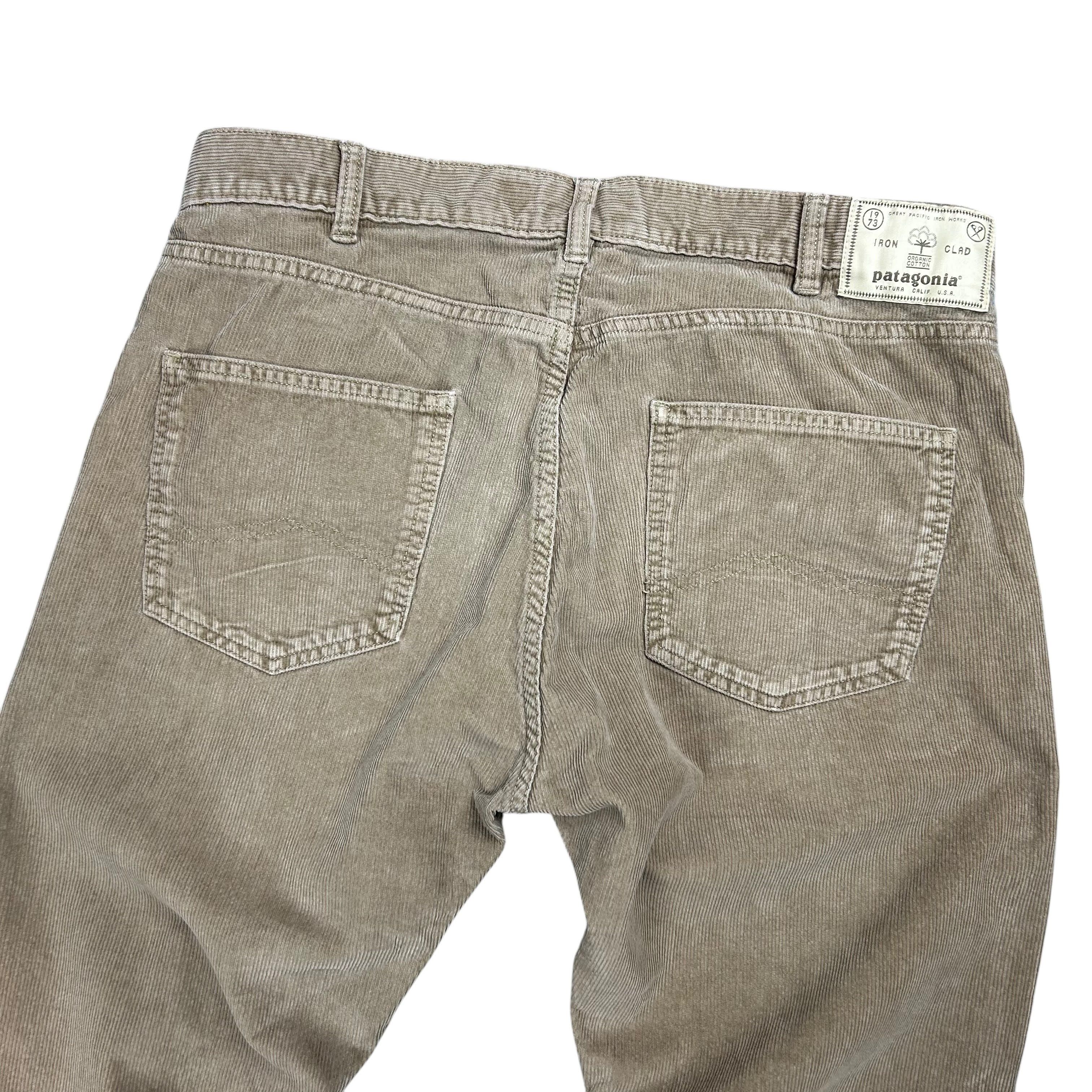 Patagonia Patagonia Iron Clad Beige Corduroy Pants Regular Straight 34 Size US 34 / EU 50 - 4 Thumbnail