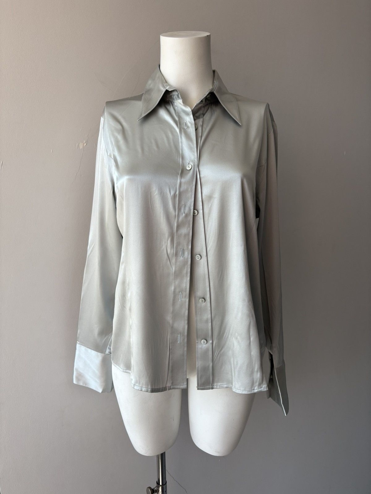 Vintage Silk and cashmere shirt Size M / US 6-8 / IT 42-44 - 4 Thumbnail