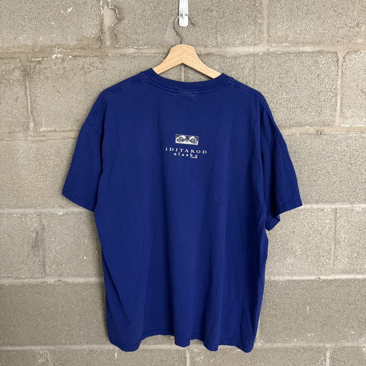 Anvil VTG 2002 Anvil Iditarod Alaska Wolf Blue Nature Tee Men's XL Size US XL / EU 56 / 4 - 2 Thumbnail