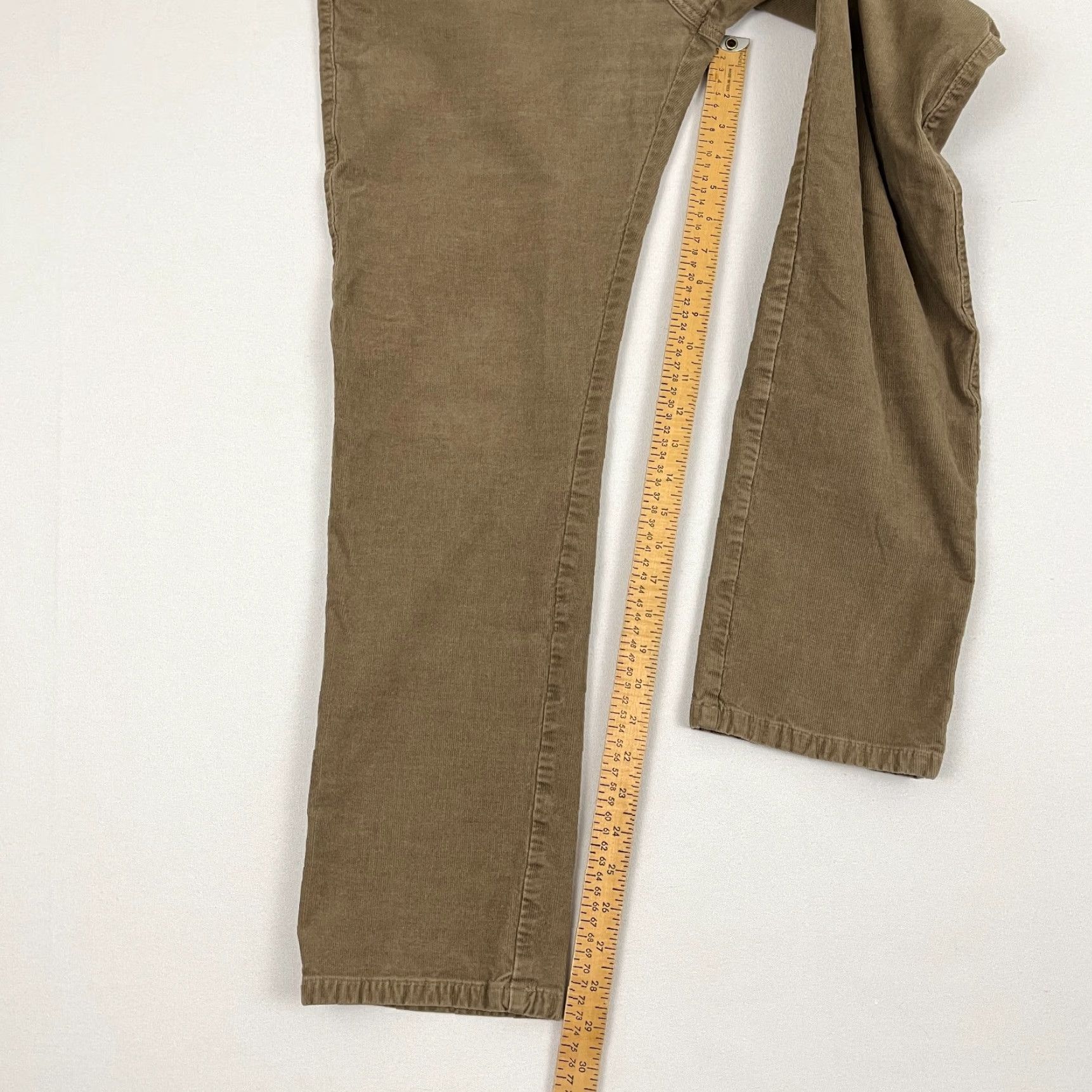Peter Millar Peter Millar Mens 36 x 29 Brown Corduroy 5-Pocket Chino Travel Super Soft Pants Size US 36 / EU 52 - 6 Thumbnail