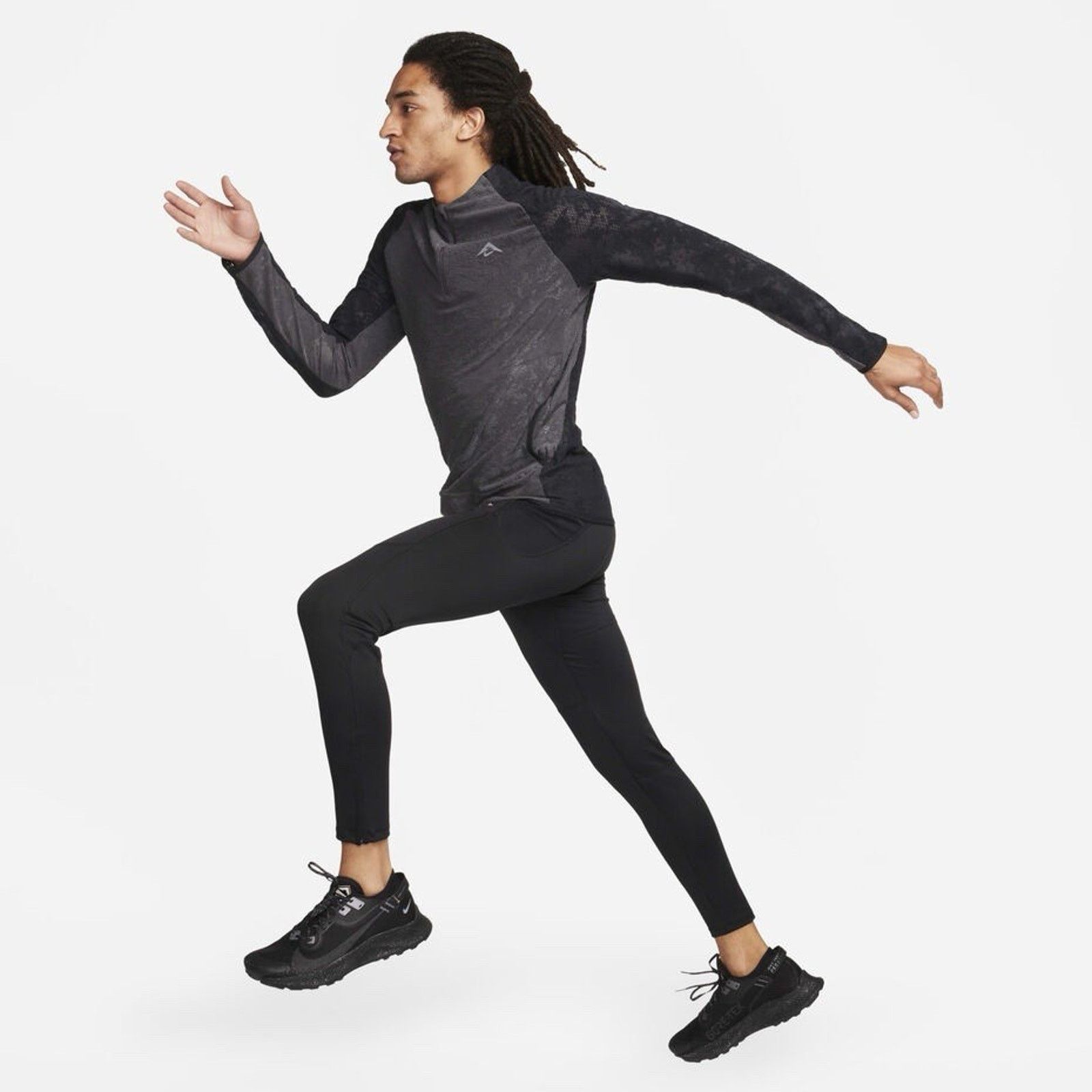 Nike Nike Trail Tight Pants Small Running Leggings Zip Pocket Size US 30 / EU 46 - 8 Thumbnail