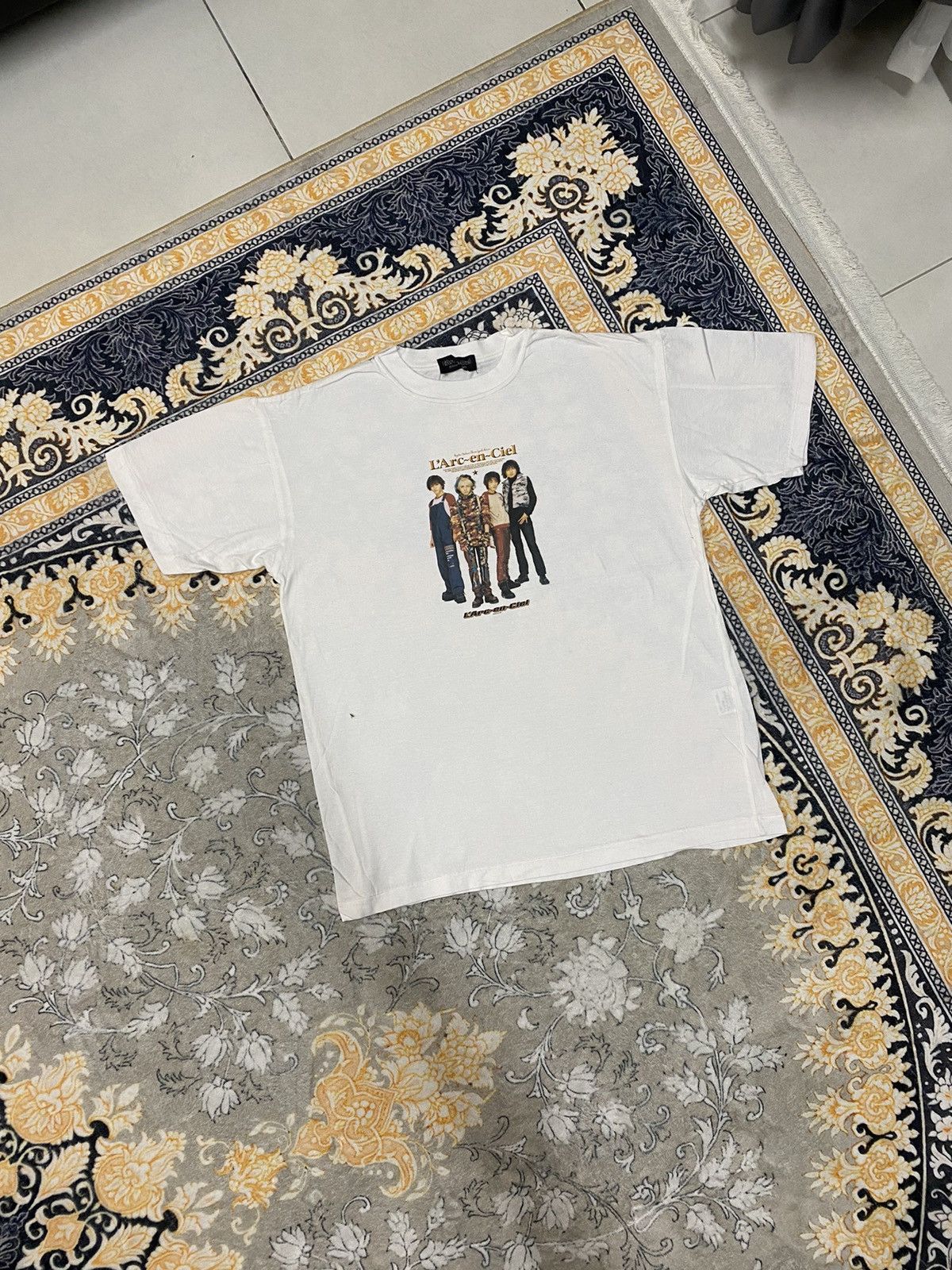 Band Tees × Japanese Brand × Vintage VINTAGE JAPANESE BAND L’ARC~EN~CIEL 1998 RARE TEE Size US M / EU 48-50 / 2 - 1 Thumbnail
