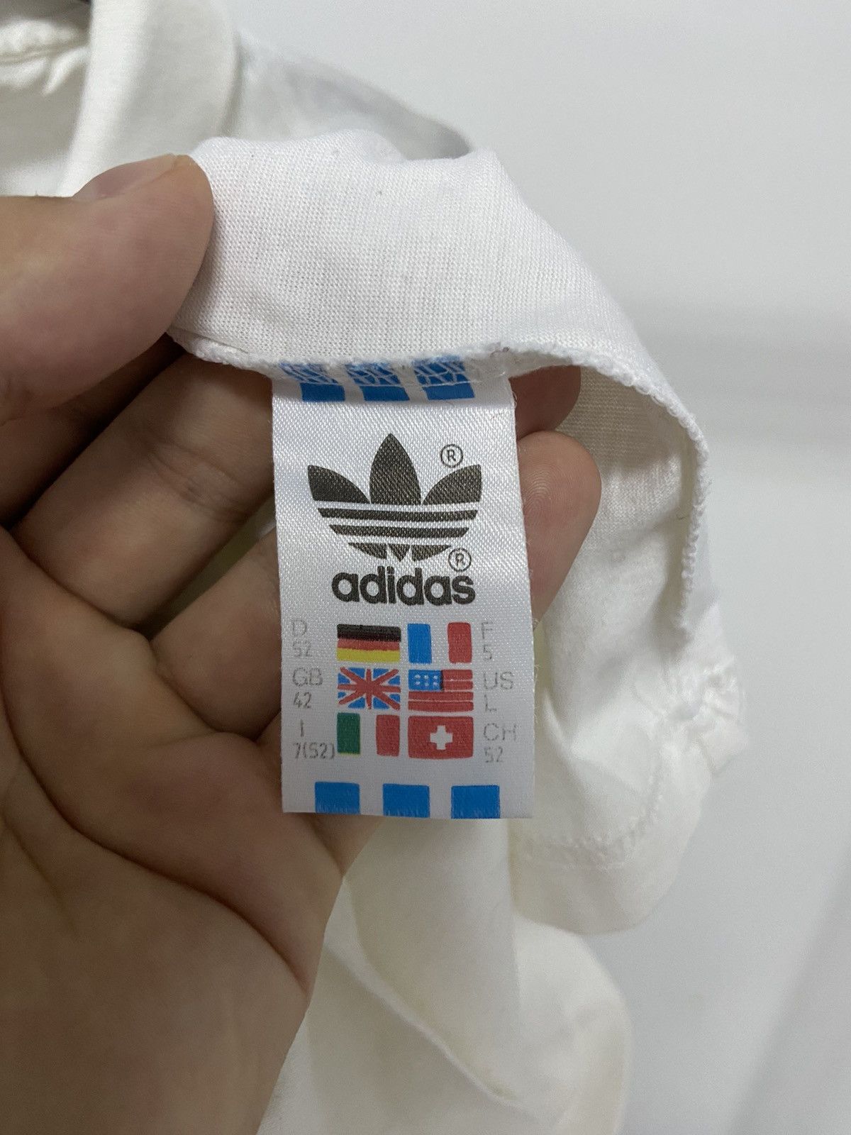 Adidas Adidas Vintage Big Logo T Shirt tennis Y2K Polo Size US XL / EU 56 / 4 - 6 Thumbnail