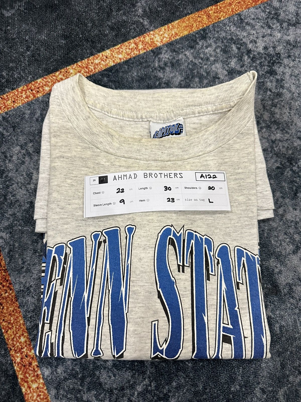 Vintage Vintage Pennstate University by Capitol Tshirt A122 Size US M / EU 48-50 / 2 - 13 Thumbnail