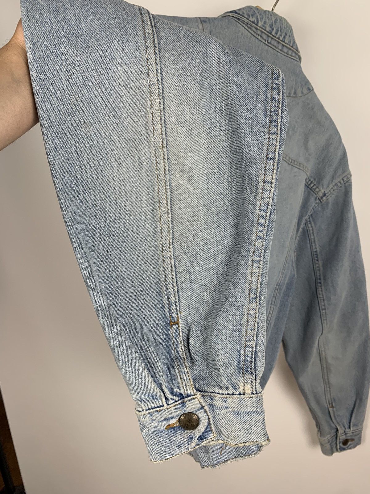 Katharine Hamnett London Vintage Y2K Katharine Hammett Denim Trucker Jacket Size M Size US M / EU 48-50 / 2 - 16 Thumbnail