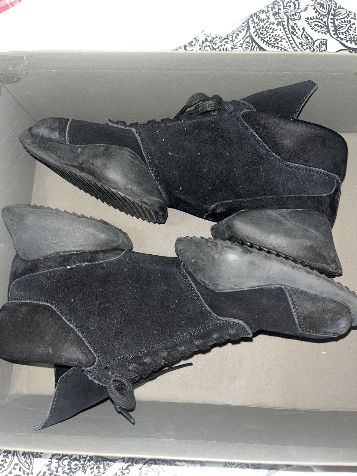 Adidas × Rick Owens Rick Owens Triple Black Runners Size US 10 / EU 43 - 14 Thumbnail
