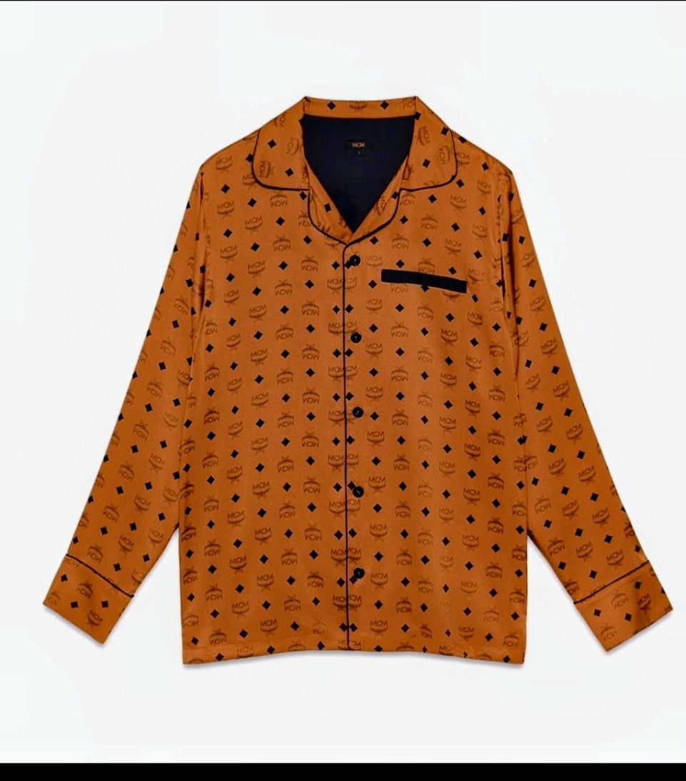 MCM MCM SILK PJ's RARE FIND BNWT SOLD OUT EVERYWHERE W/SLIPPERS Size ONE SIZE - 7 Thumbnail