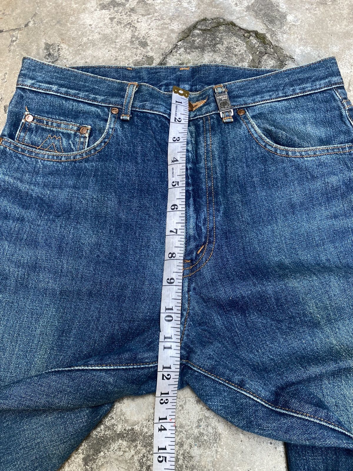 Kenzo Kenzo Made In Japan Blue Barrel Jeans Size US 30 / EU 46 - 9 Thumbnail