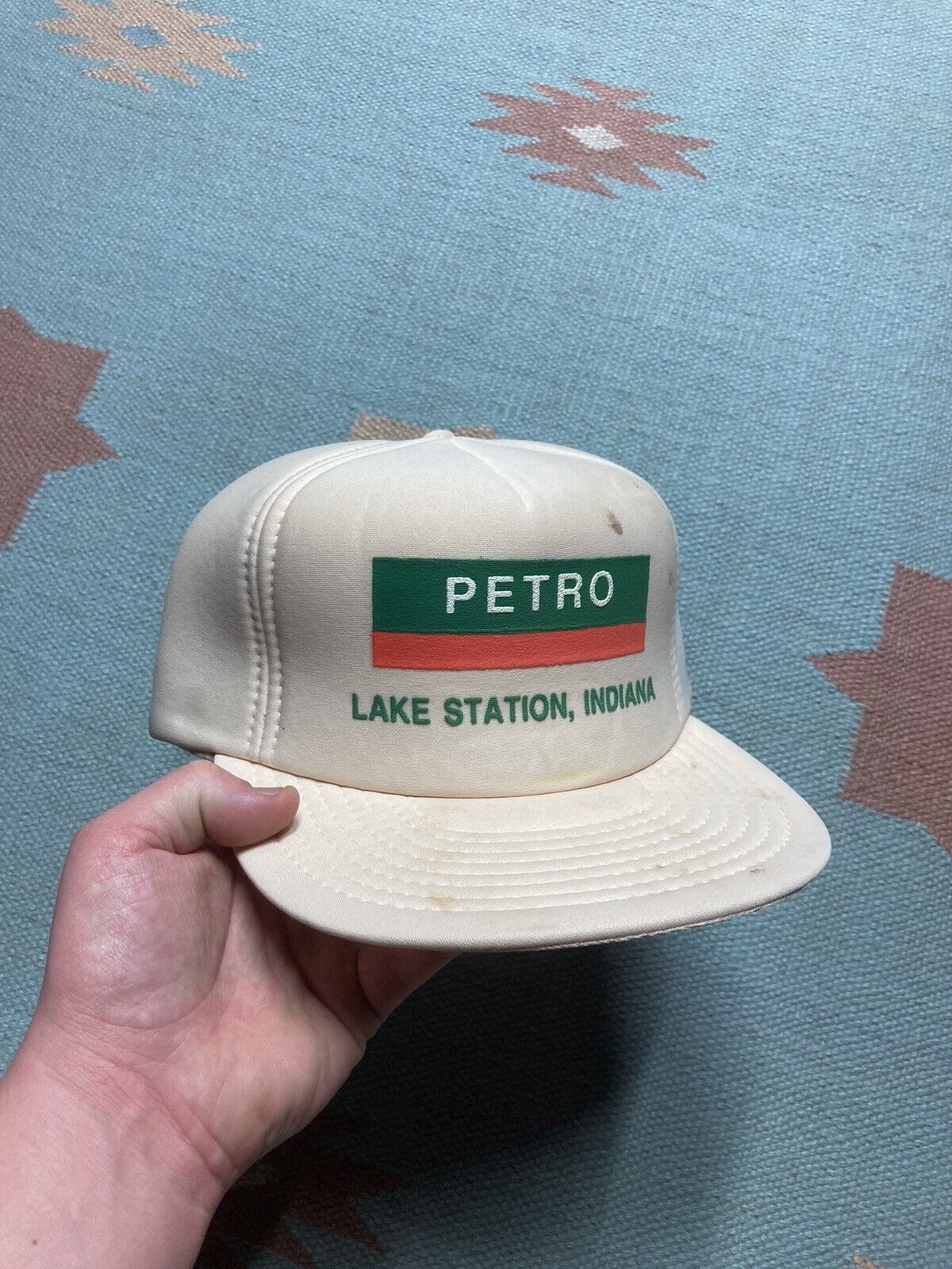 Vintage VTG hat petro lake station indiana truck stop travel center Size ONE SIZE - 1 Thumbnail