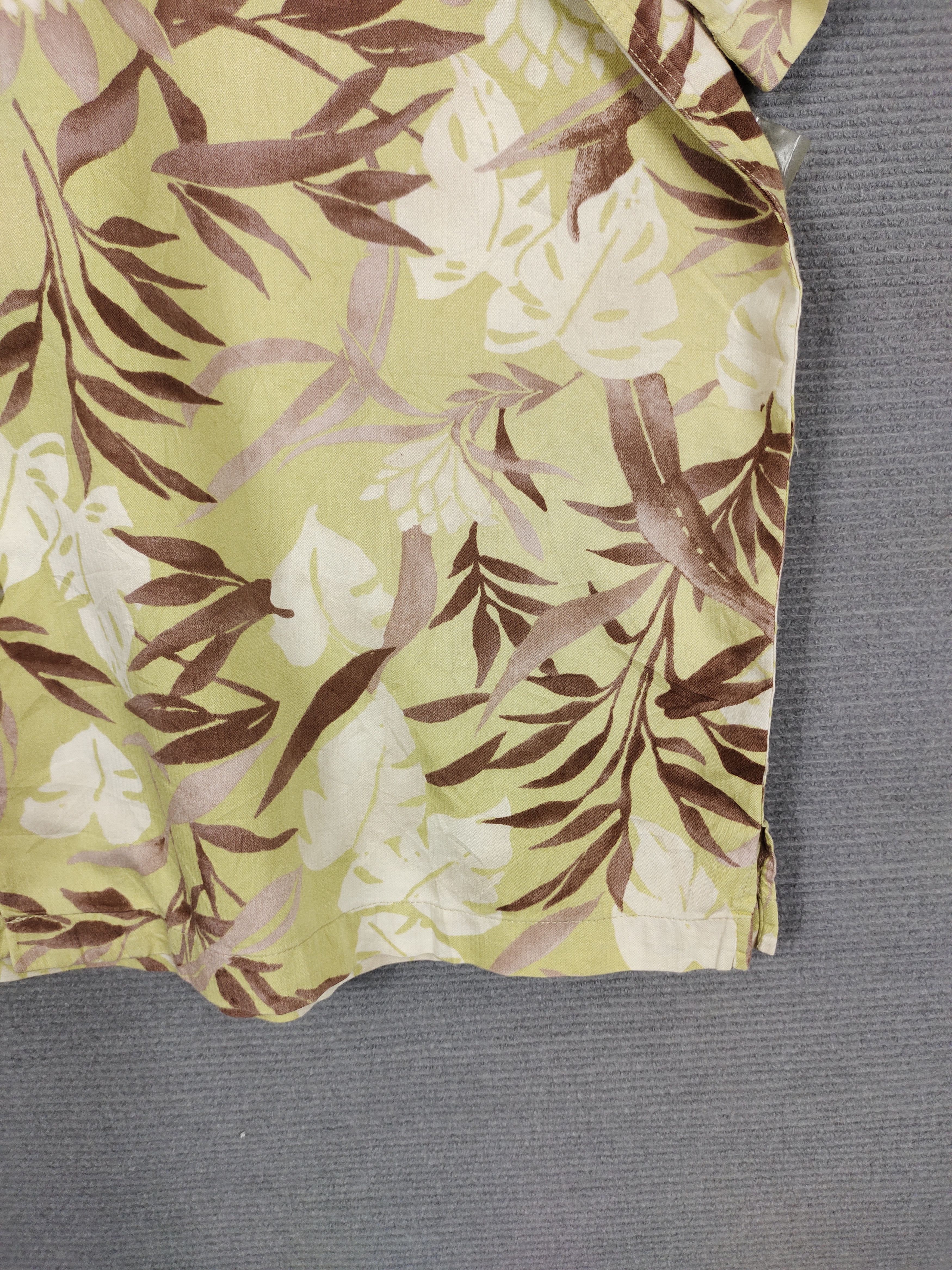 L.L. Bean Vintage L.L. Bean Cotton Rayon Hawaiian Shirt Size US L / EU 52-54 / 3 - 4 Thumbnail