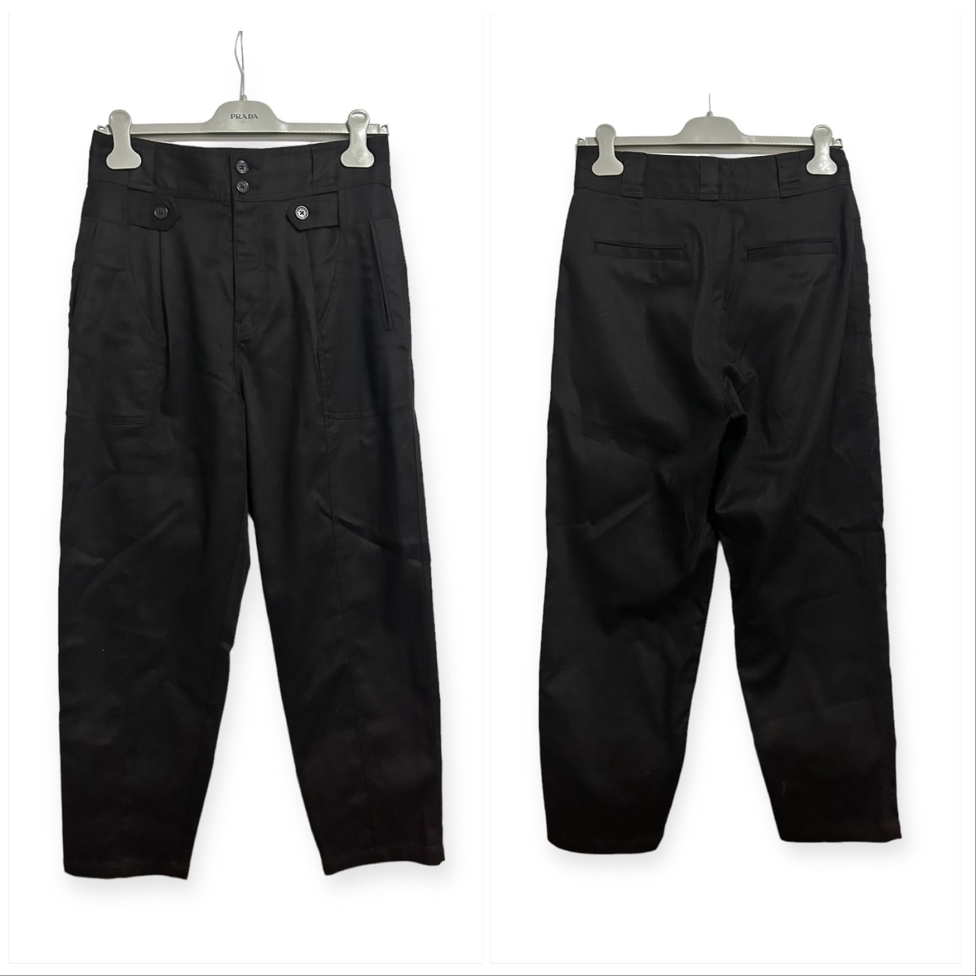 Nili Lotan Nili Lotan Hannah Black high-rise cropped pants, Size 6 Size 28" / US 6 / IT 42 - 14 Thumbnail